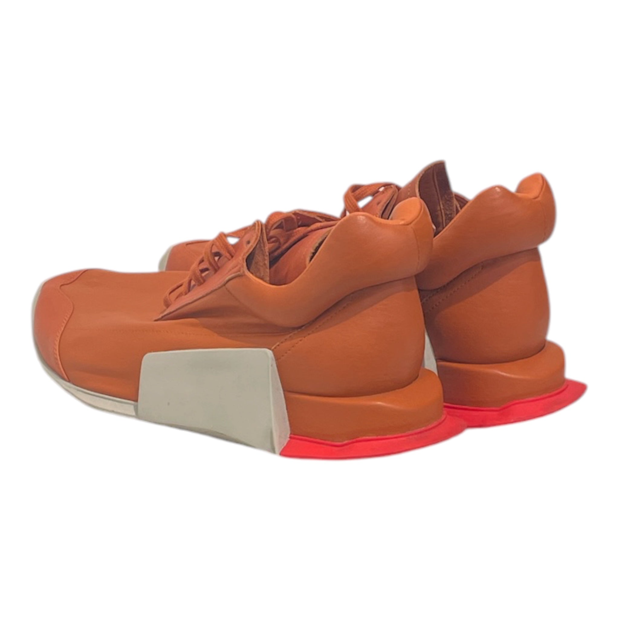 adidas/Rick Owens/Low-Sneakers/US 9.5/Leather/ORN/by2993 view 2