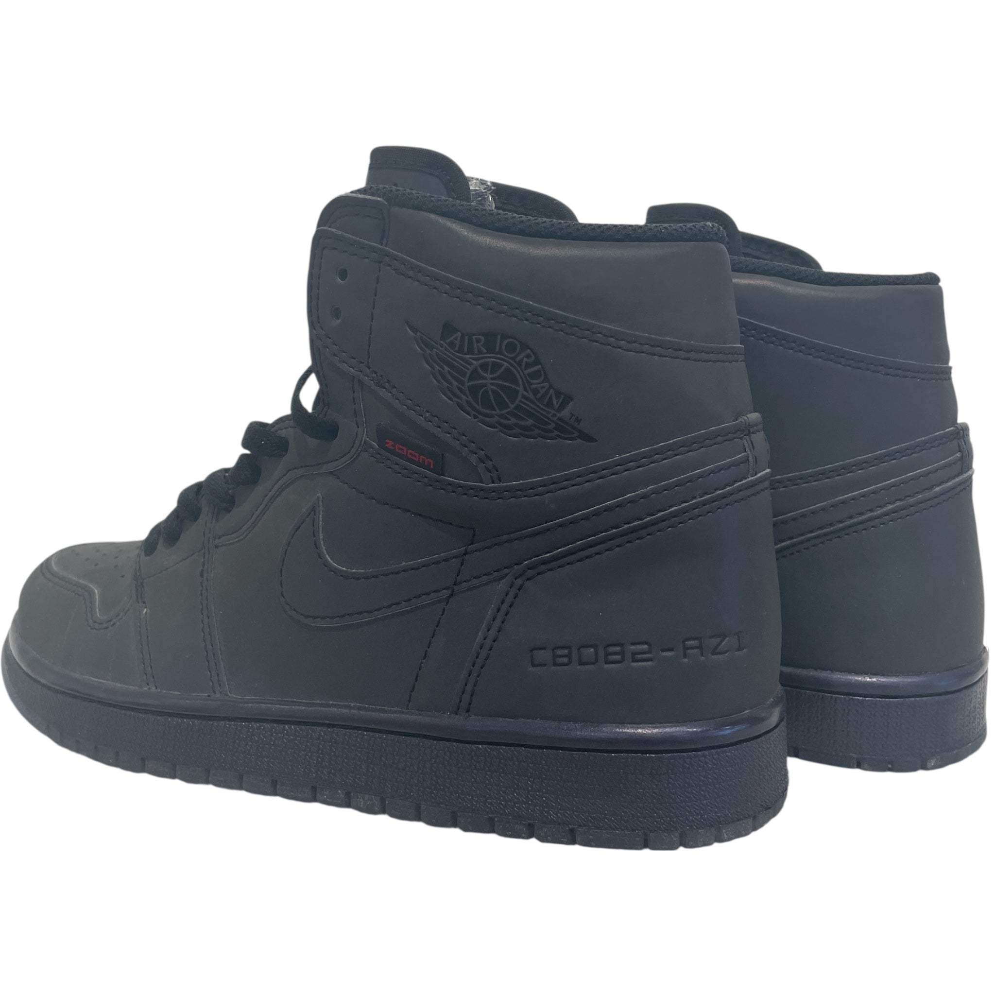 NIKE/AIR JORDAN 1 HIGH ZOOM R2T FEARLESS/Hi-Sneakers/US 9.5/Leather/BLK/BV0006-900 view 2