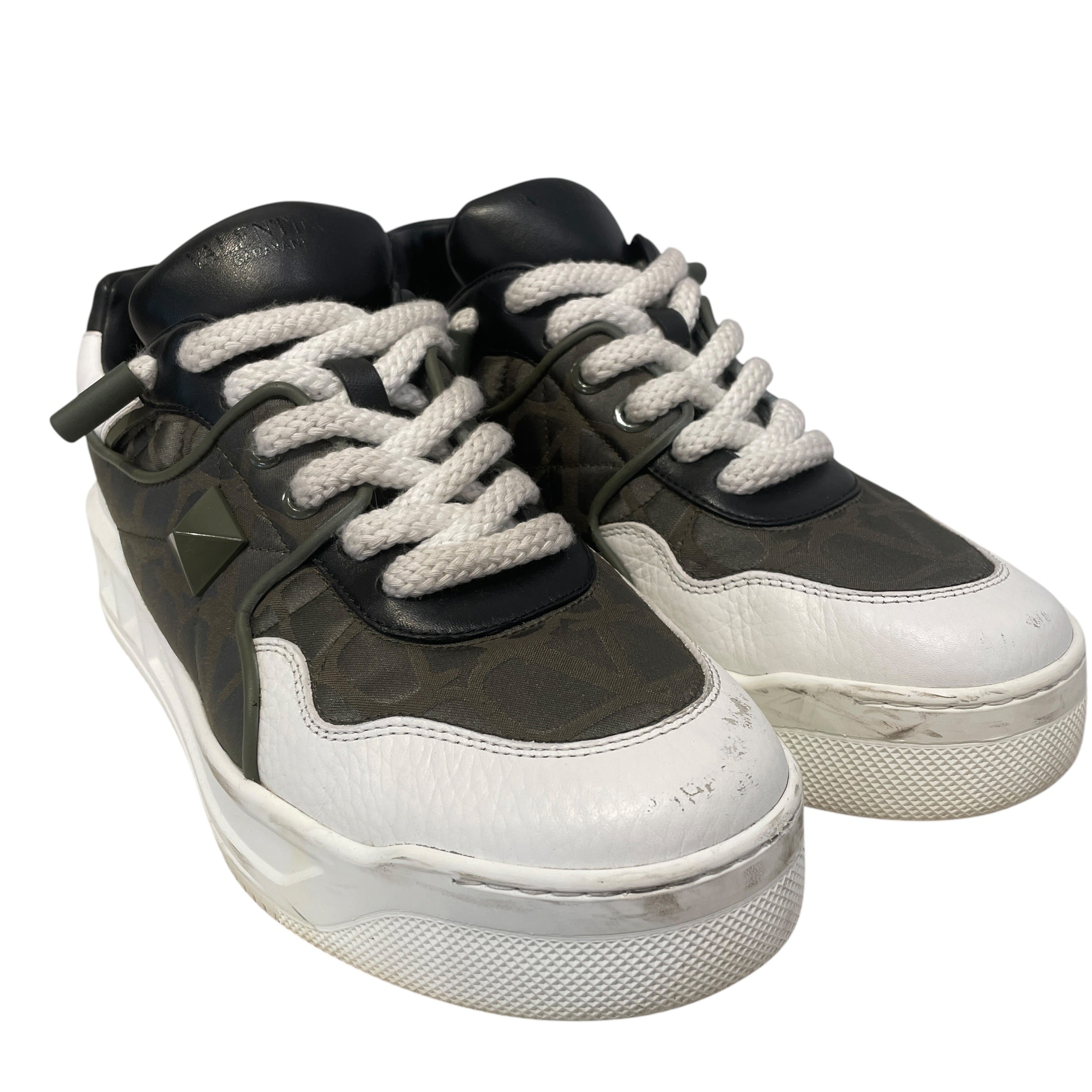 VALENTINO GARAVANI/Low-Sneakers/US 12/Monogram/KHK/One Stud XL view 1