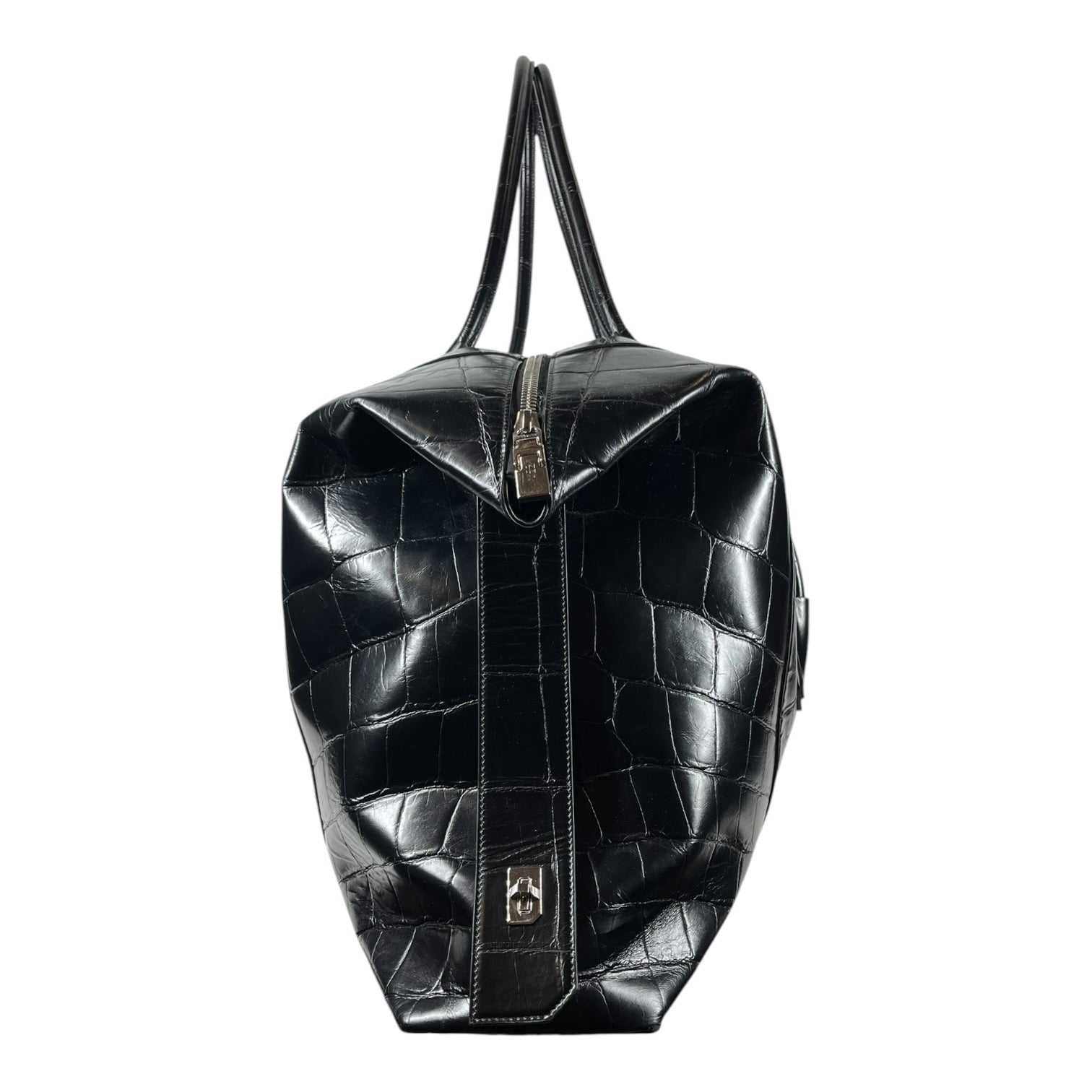 GIVENCHY/Luggage/Leather/BLK/Antigona Soft Lock Crocodile view 3
