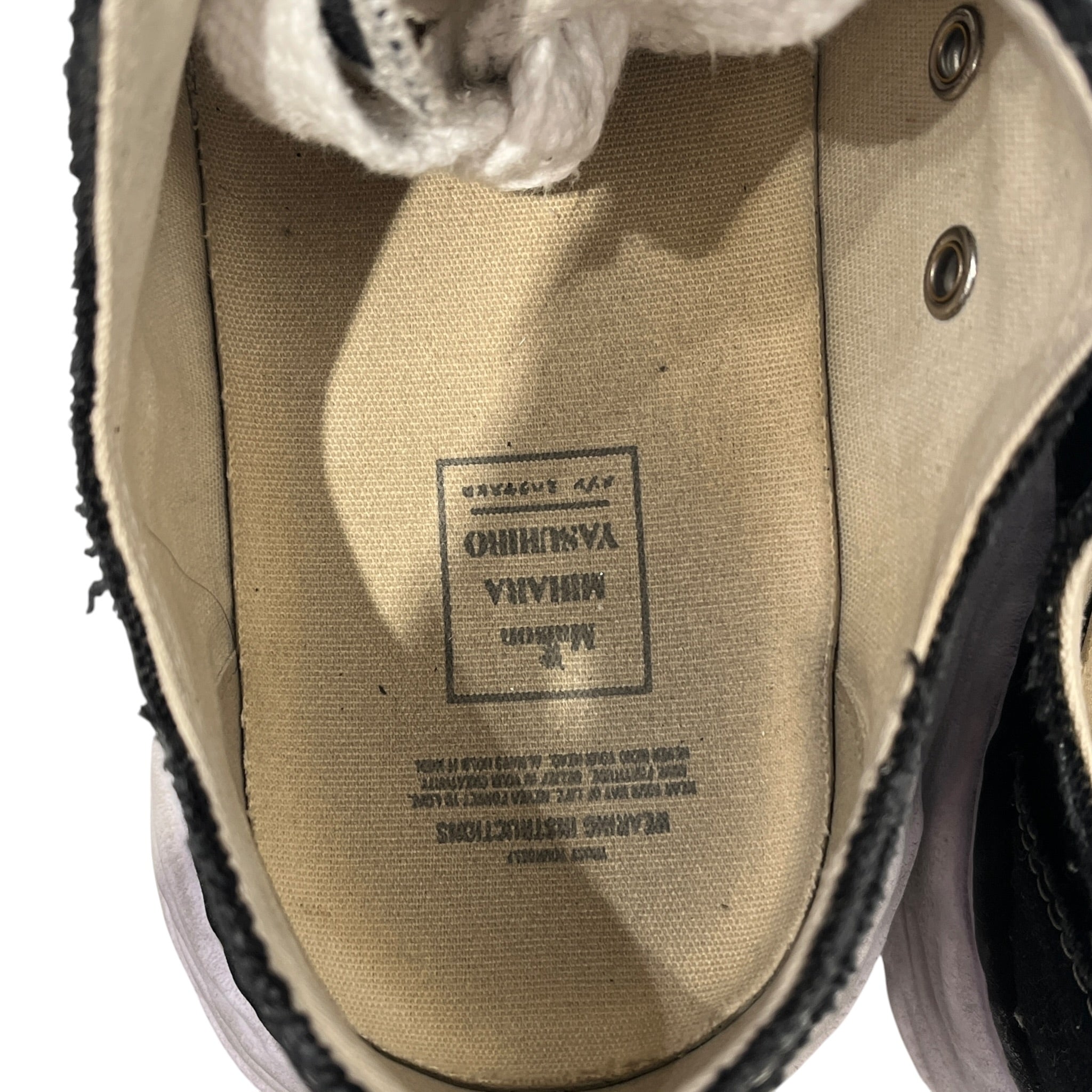 MAISON MIHARA YASUHIRO/Low-Sneakers/US 9/BLK/CHUNKY DISTORTED SOLES view 3