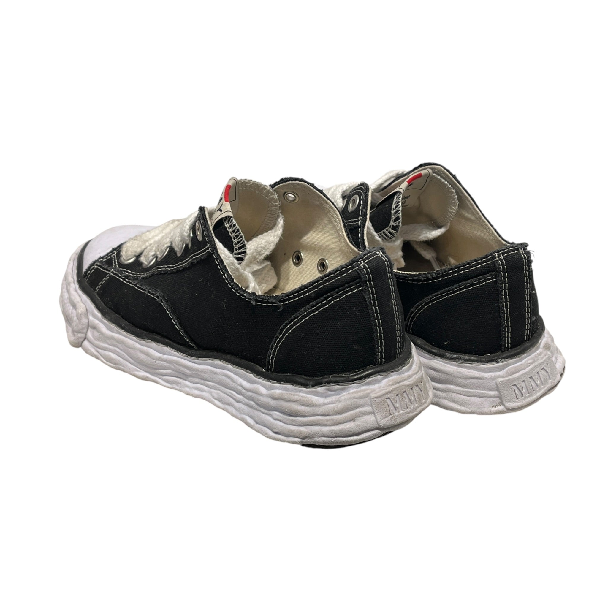 MAISON MIHARA YASUHIRO/Low-Sneakers/US 9/BLK/CHUNKY DISTORTED SOLES view 2