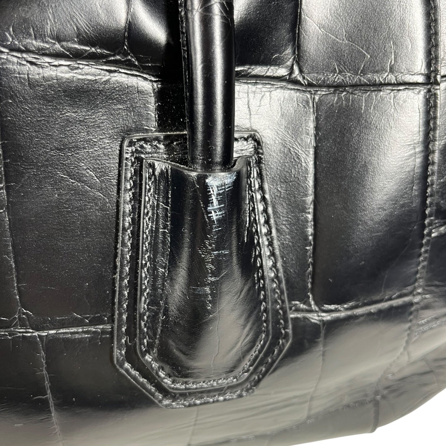 GIVENCHY/Luggage/Leather/BLK/Antigona Soft Lock Crocodile view 5