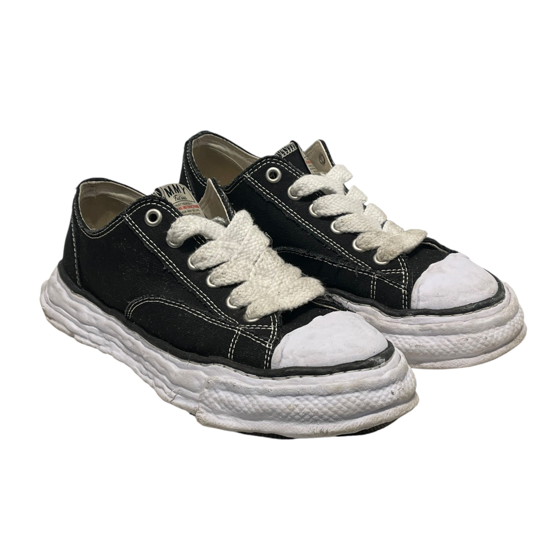 MAISON MIHARA YASUHIRO/Low-Sneakers/US 9/BLK/CHUNKY DISTORTED SOLES view 1