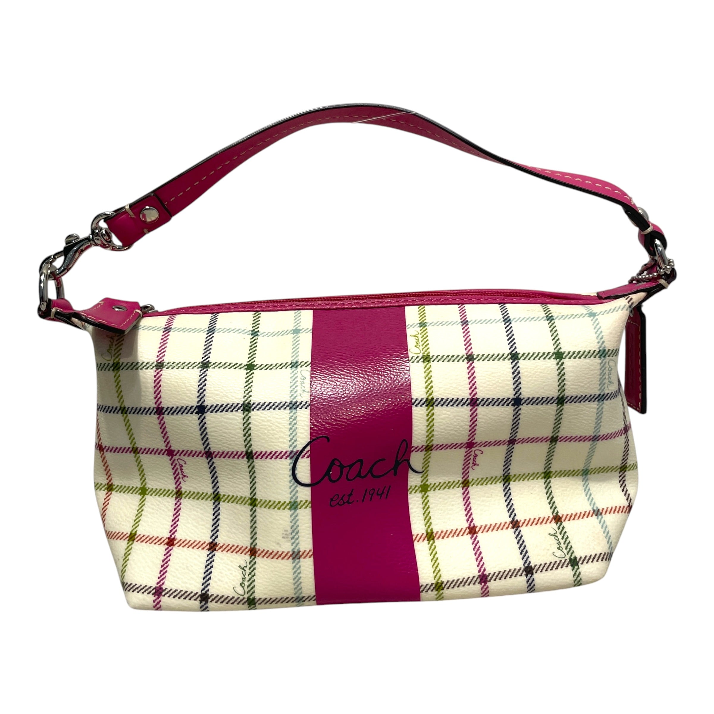 COACH/Bag/Plaid/Leather/MLT/Plaid Hobo Bag view 1