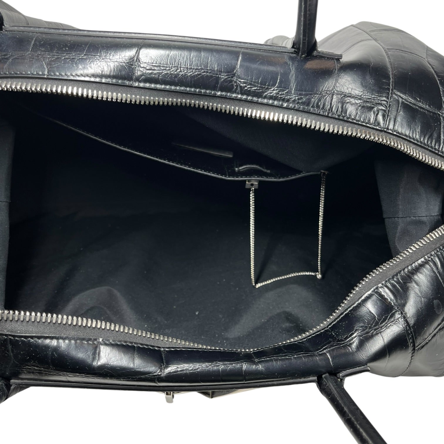 GIVENCHY/Luggage/Leather/BLK/Antigona Soft Lock Crocodile view 7