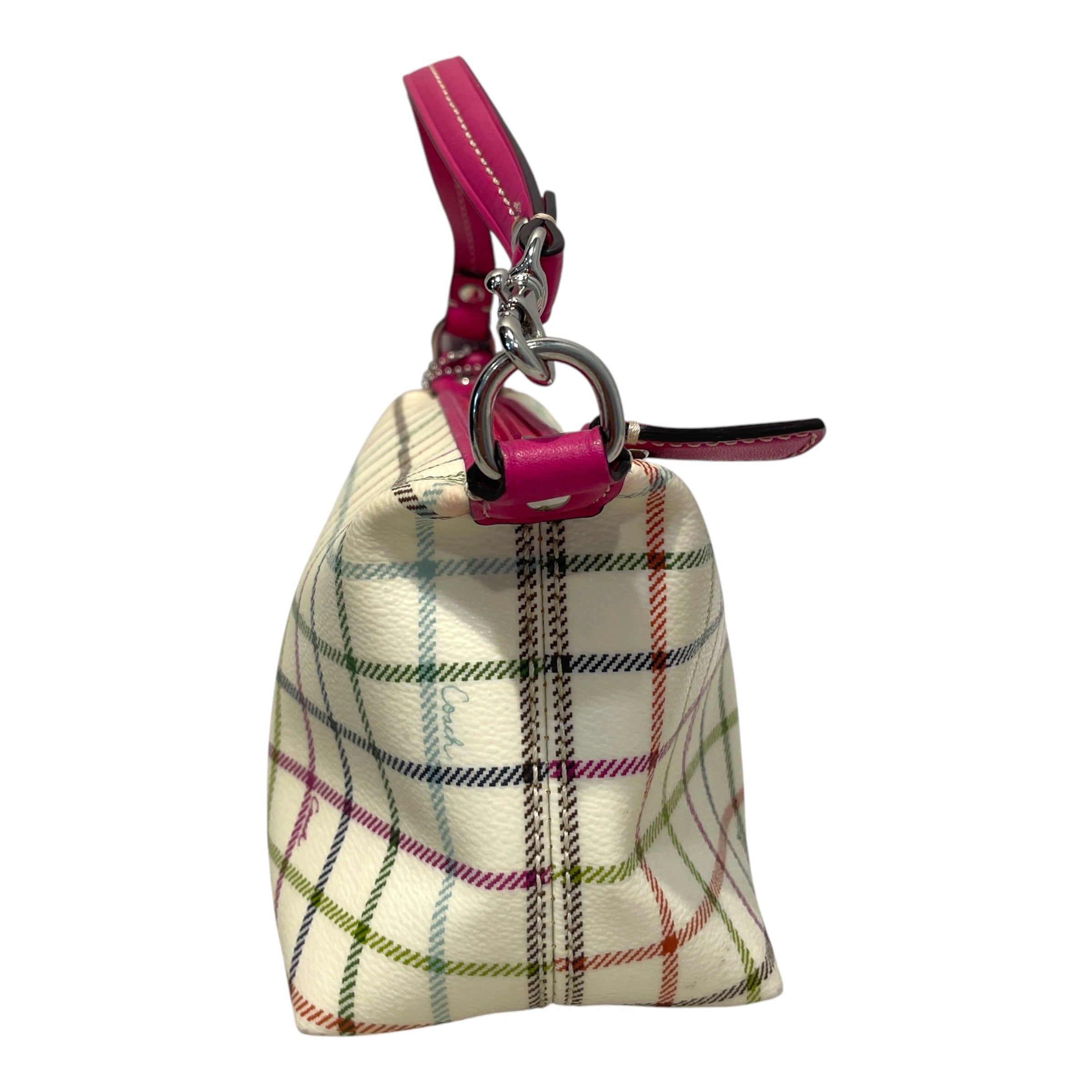 COACH/Bag/Plaid/Leather/MLT/Plaid Hobo Bag view 2