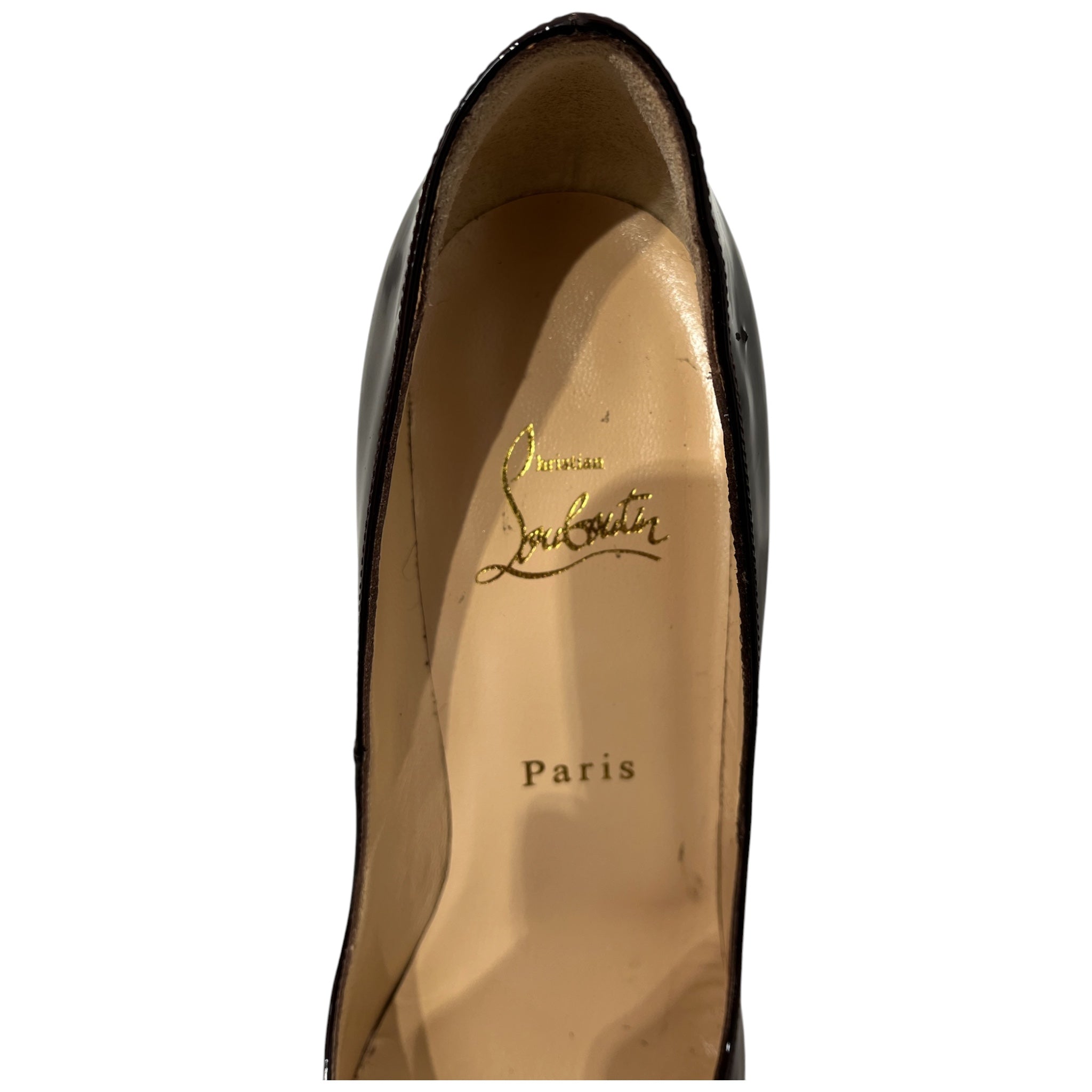 Christian Louboutin/Heels/EU 37/Leather/BRD/lady lynch patent view 4