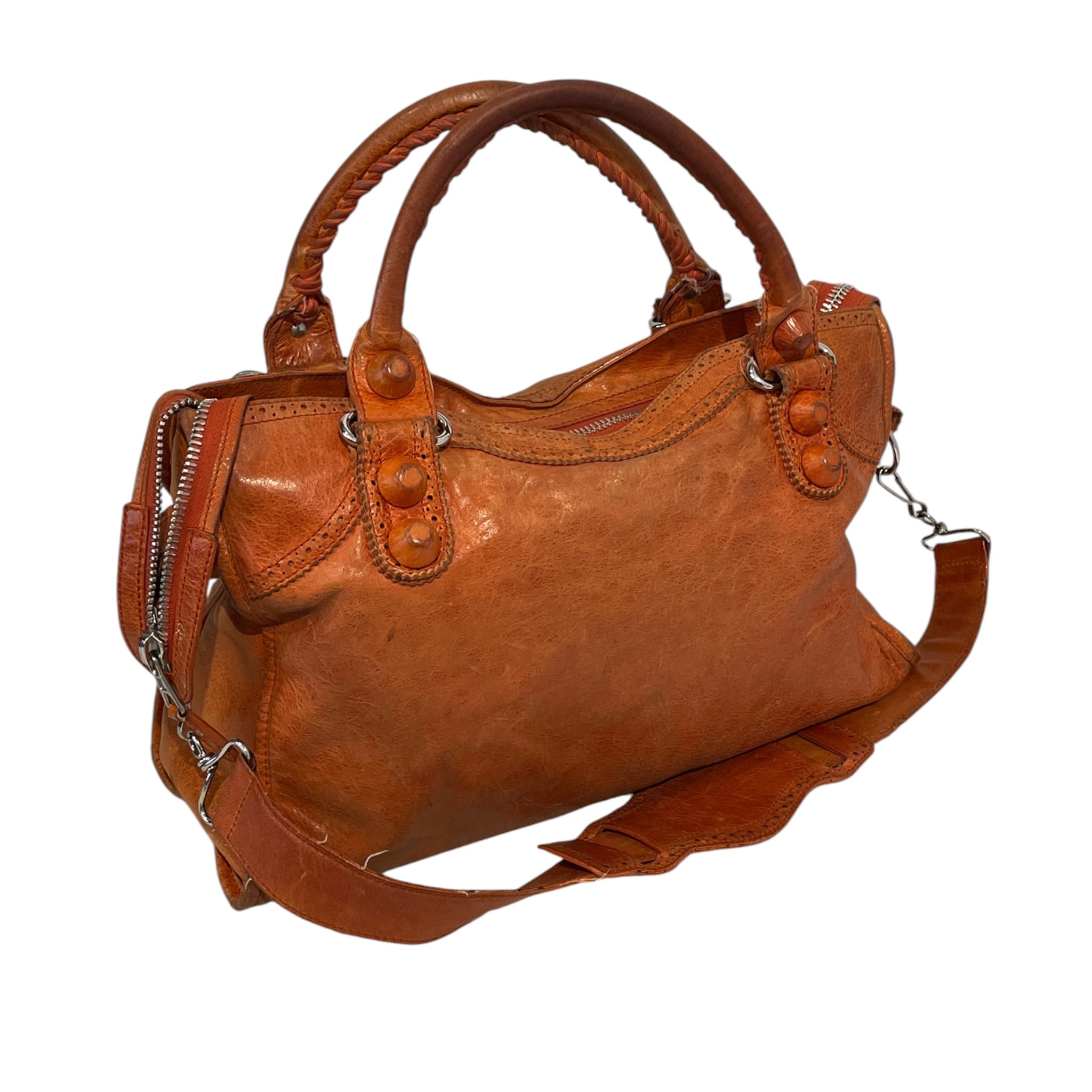 BALENCIAGA/Hand Bag/Leather/ORN/City Bag view 2