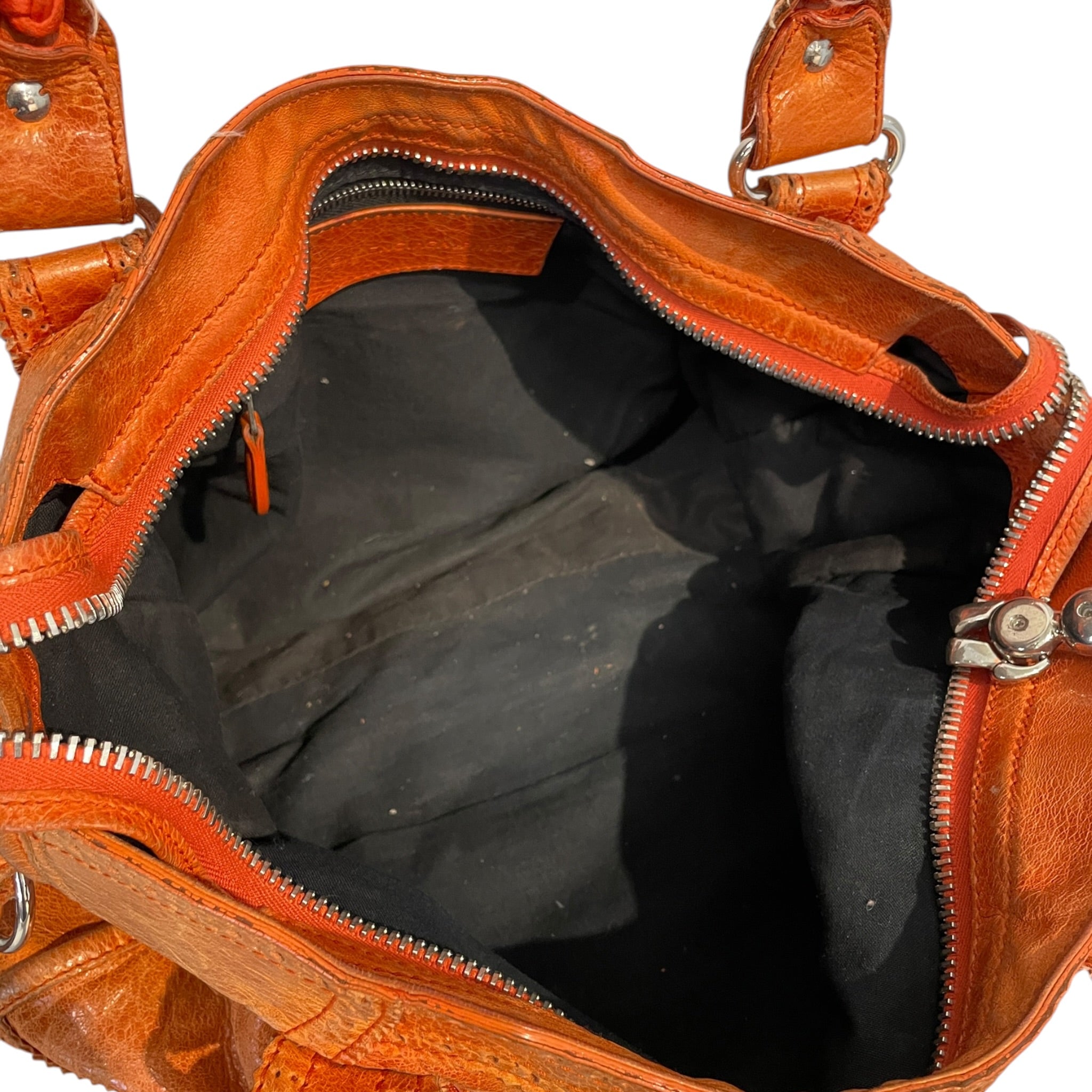 BALENCIAGA/Hand Bag/Leather/ORN/City Bag view 4