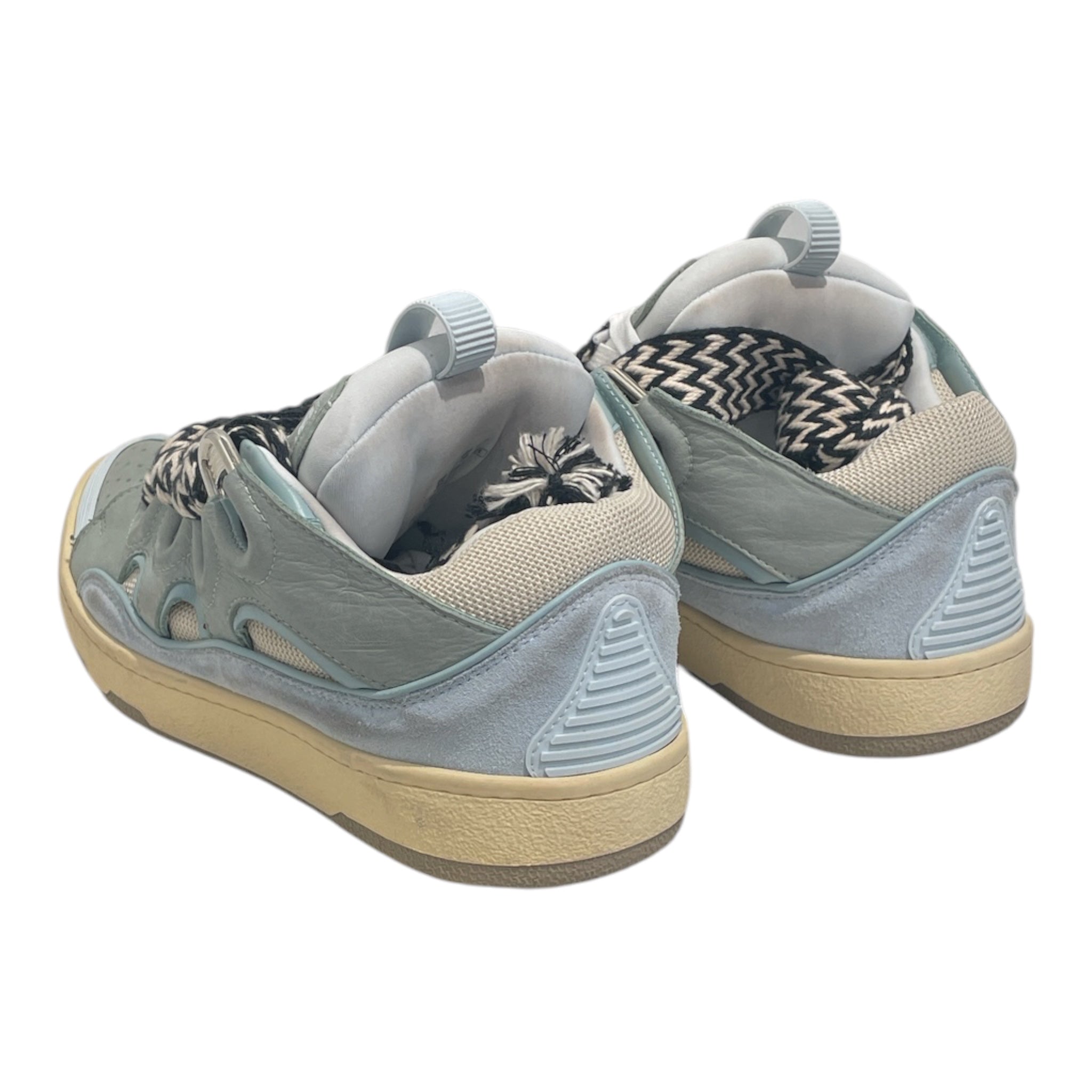 LANVIN/Low-Sneakers/EU 39/Cotton/GRN/CURB SNEAKER view 2