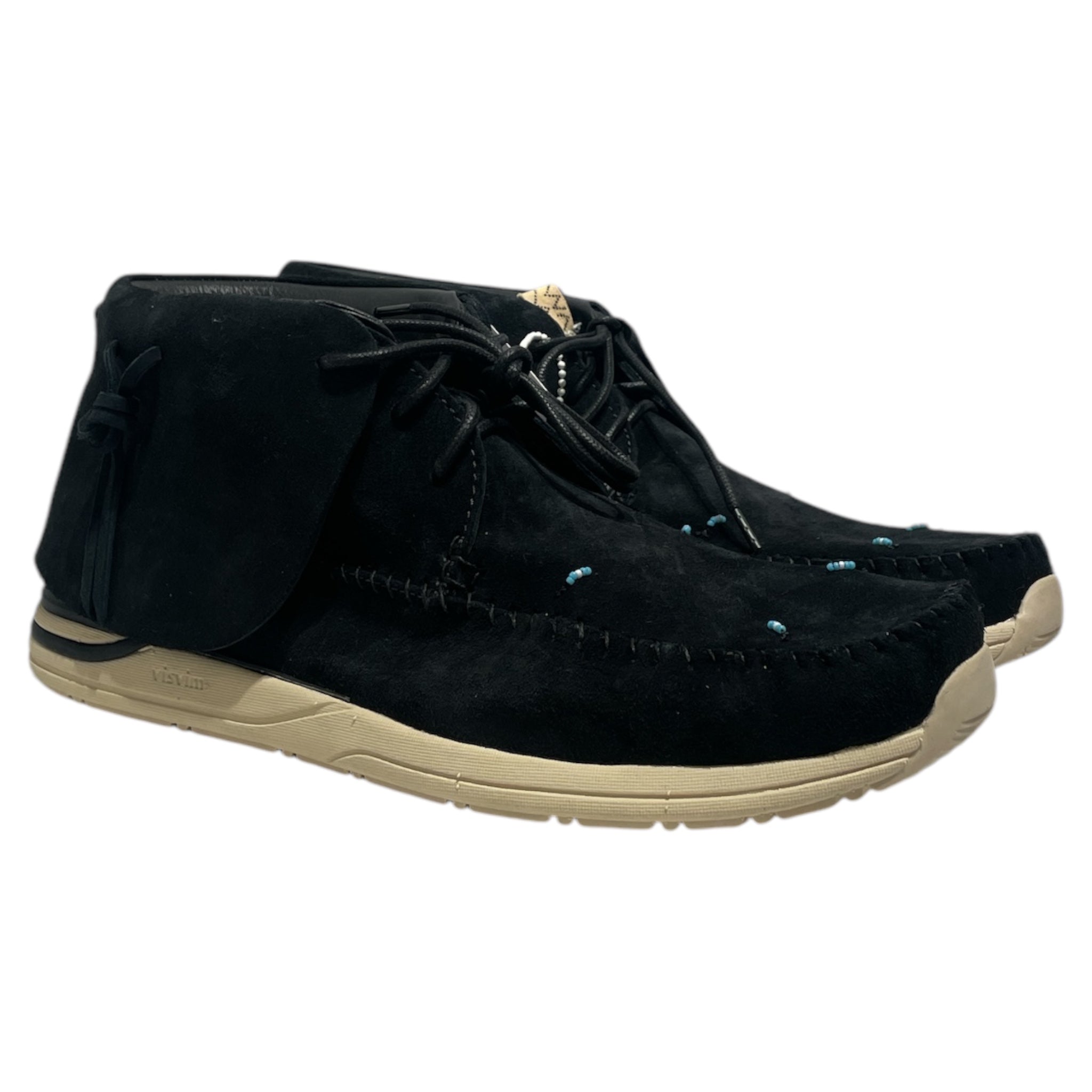 visvim/Hi-Sneakers/US 12/Suede/BLK/ view 1
