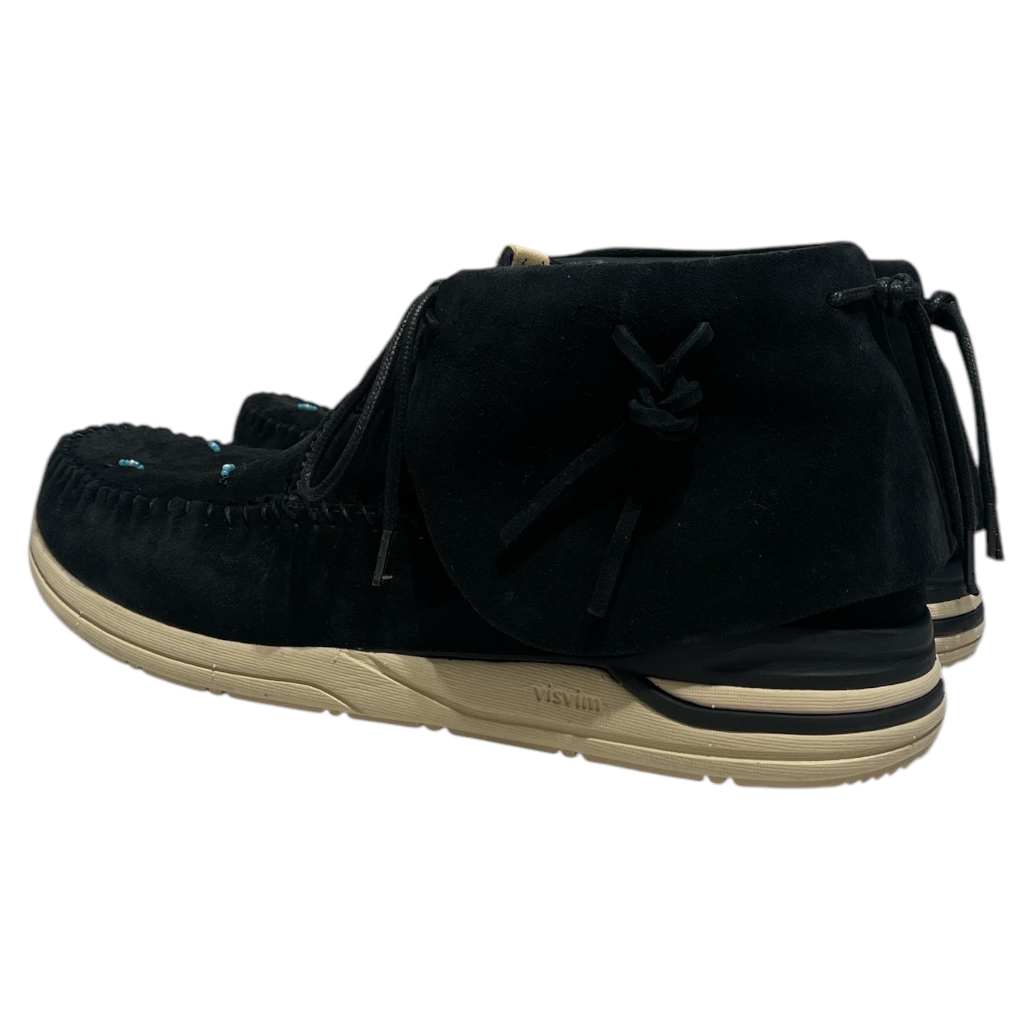 visvim/Hi-Sneakers/US 12/Suede/BLK/ view 2