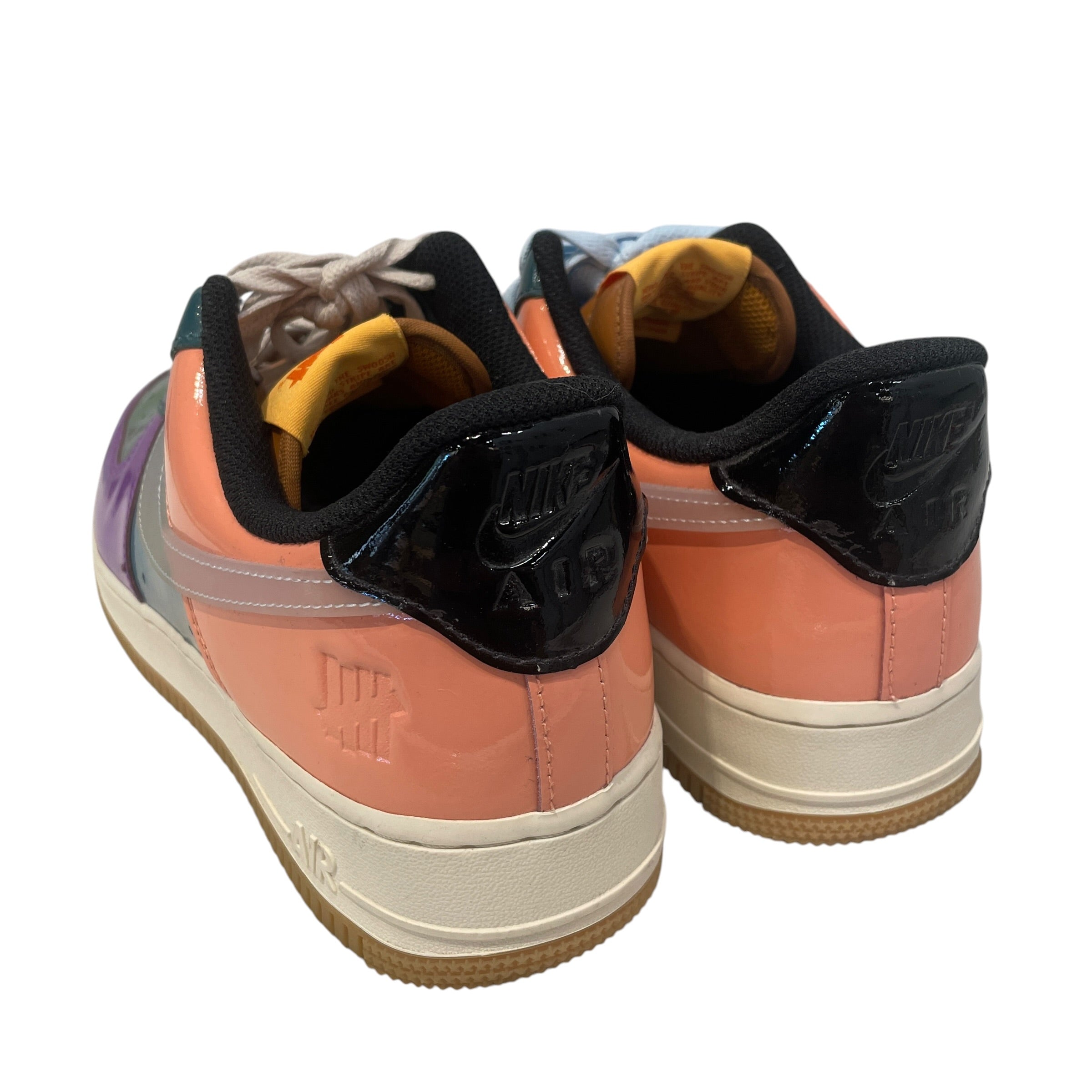 NIKE/UNDEFEATED/Low-Sneakers/US 9.5/Leather/MLT/AF1 Celestine Blue view 2