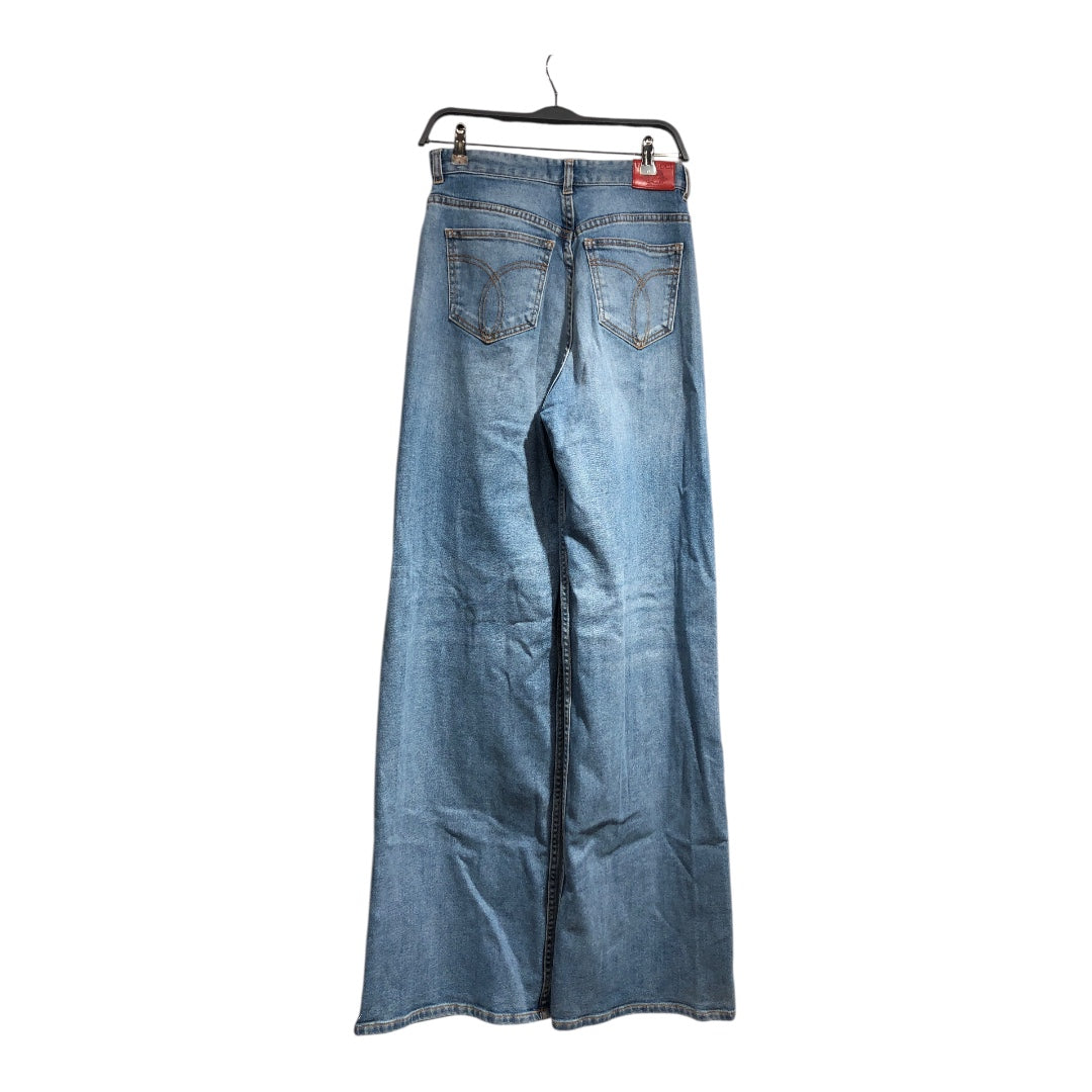 FIORUCCI/Wide Leg Pants/28/Cotton/BLU/LONG FLARE WIDE LEG view 2