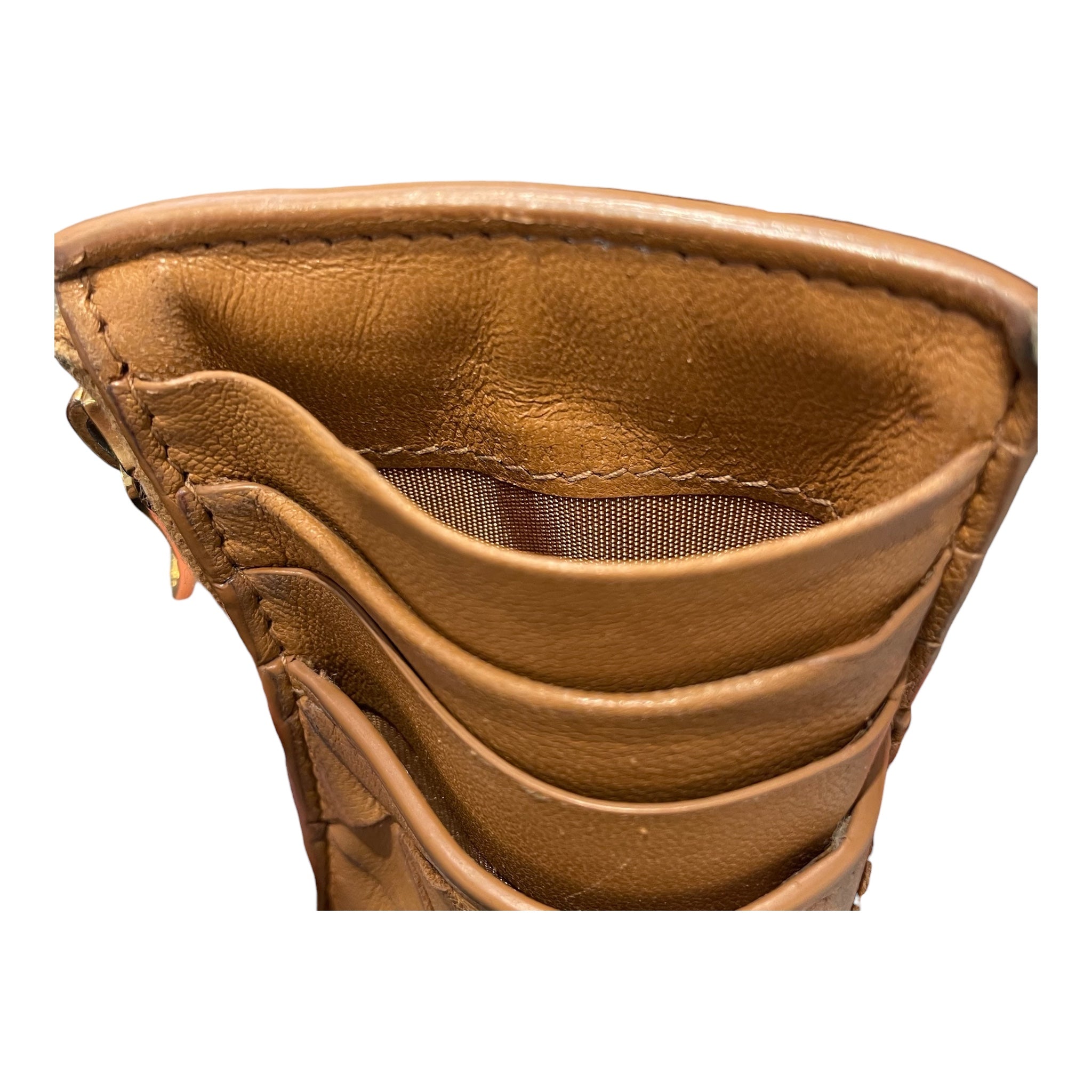 BOTTEGA VENETA/Wallet/Leather/CML/ZIPPED CALFSKIN CARAMEL view 4
