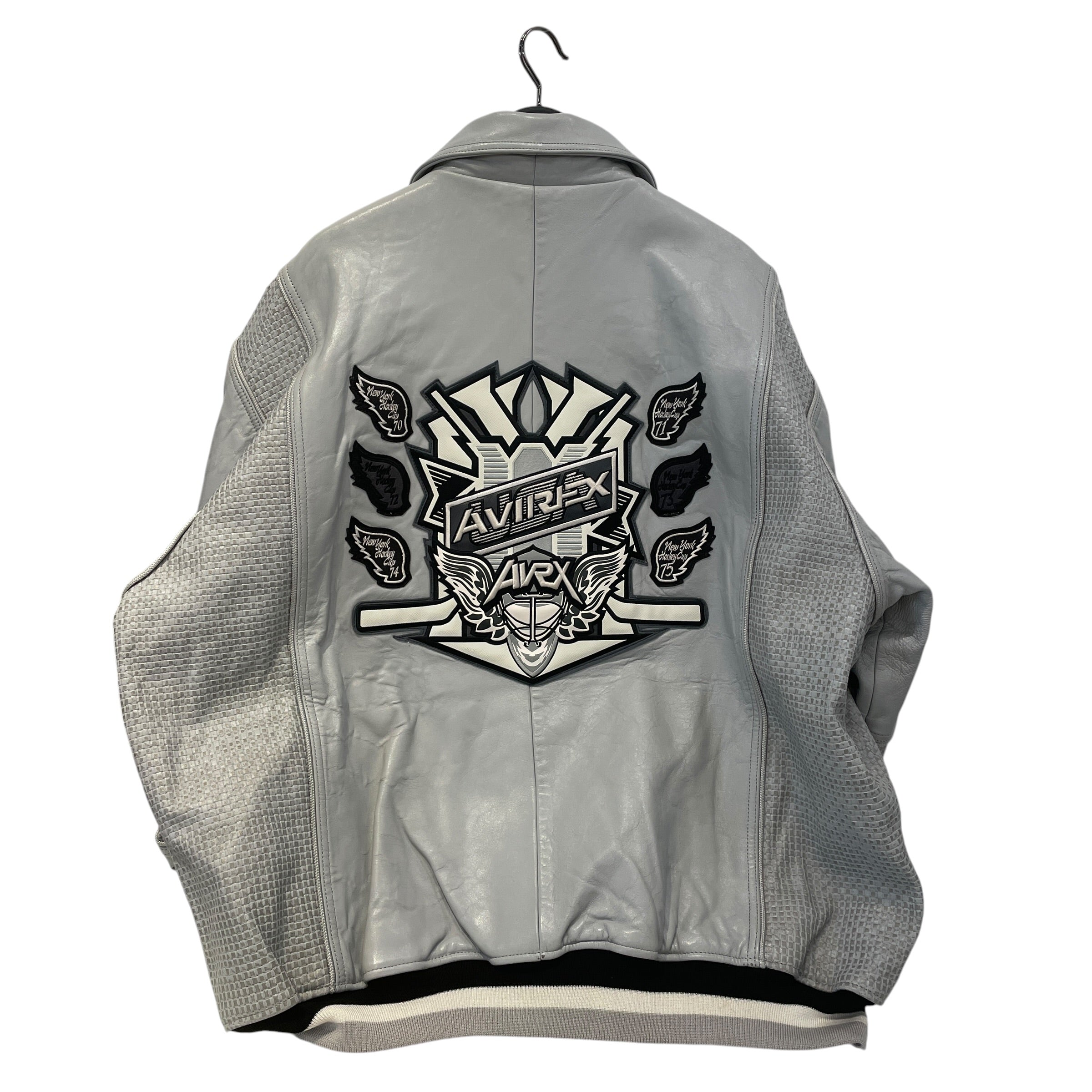 AVIREX/Leather Jkt/XXXXL/Leather/GRY/ view 2