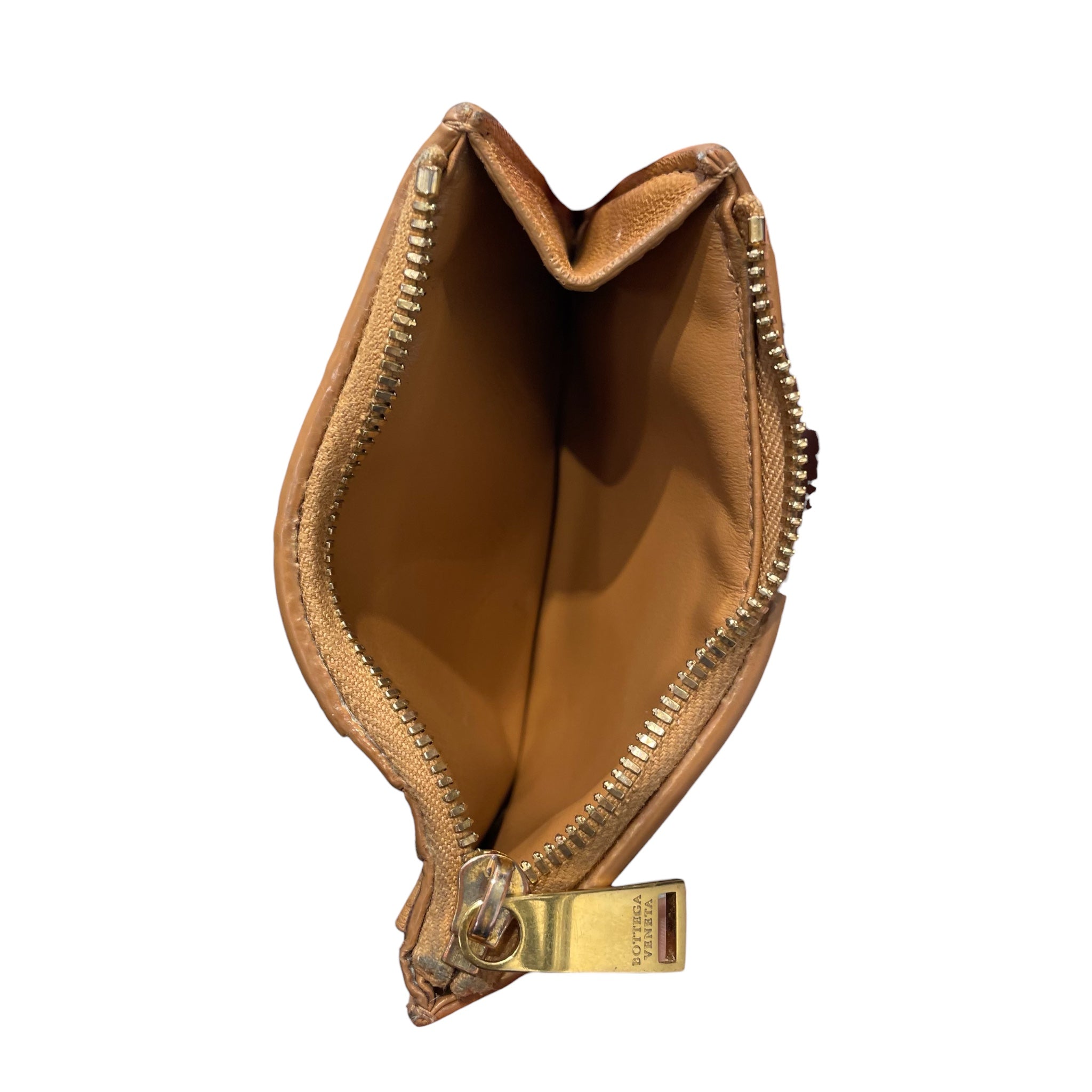 BOTTEGA VENETA/Wallet/Leather/CML/ZIPPED CALFSKIN CARAMEL view 5