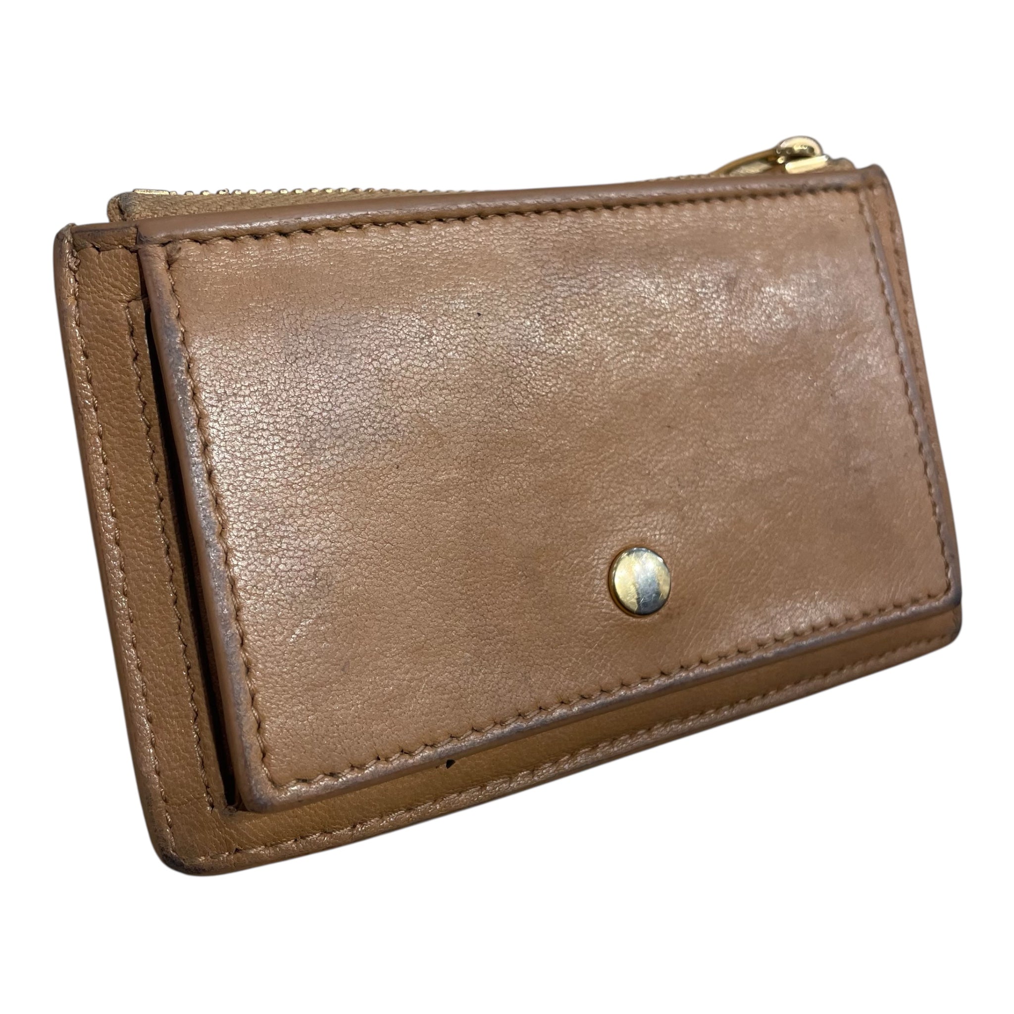 BOTTEGA VENETA/Wallet/Leather/CML/ZIPPED CALFSKIN CARAMEL view 6