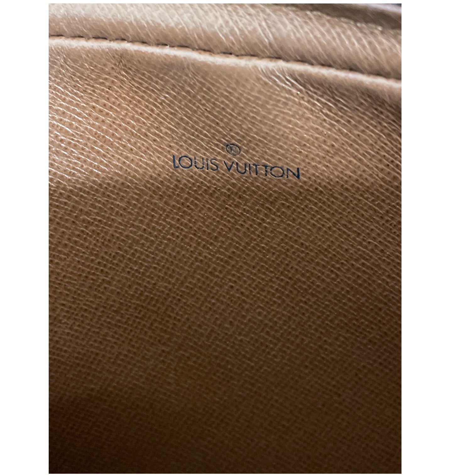 LOUIS VUITTON/Cross Body Bag/Leather/BRW/Pochette Marly Bandouliere view 5