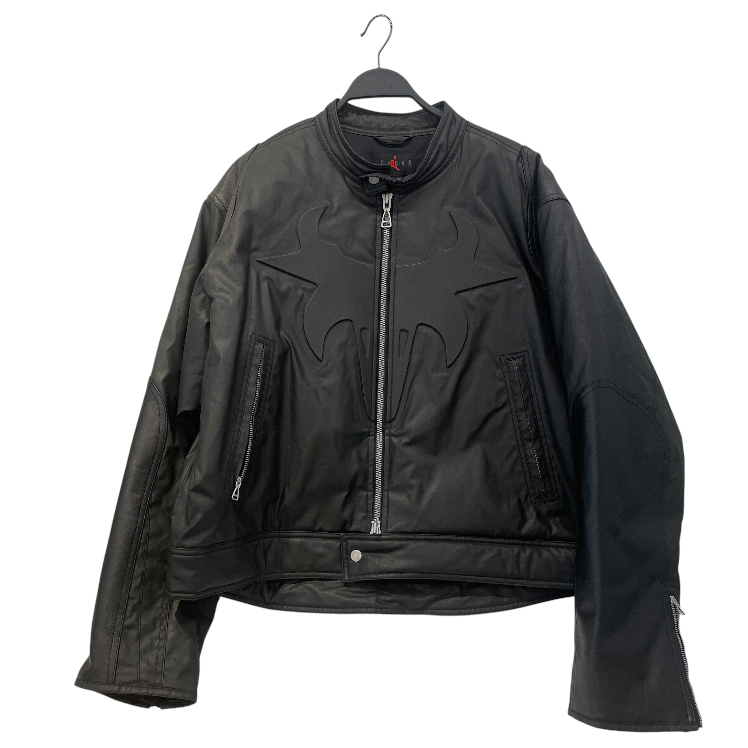 JORDAN CRAIG/CACTUS JACK/Leather Jkt/L/Leather/BLK/Air Jordan x Travis Scott view 1