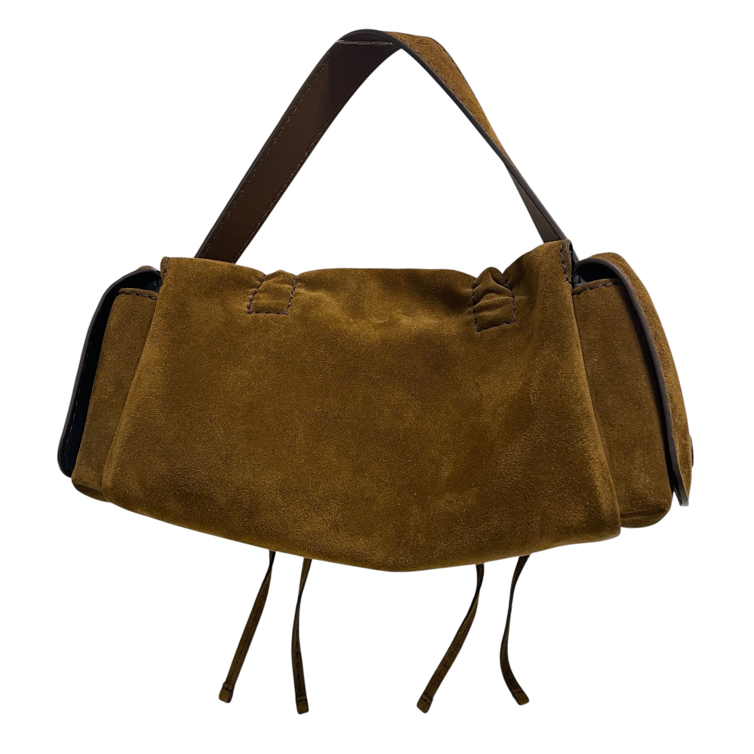 Acne Studios/Hand Bag/Suede/BRW/LRG/MULTIPOCKET/BOWS view 2
