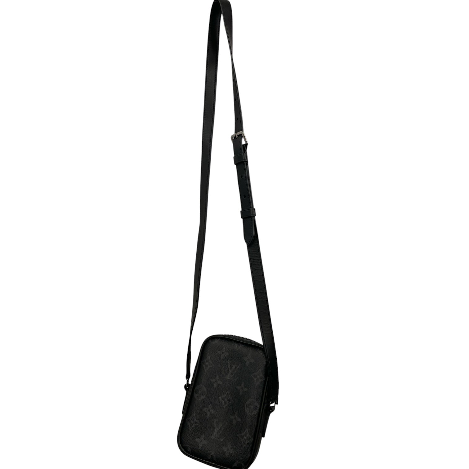LOUIS VUITTON/Cross Body Bag/Leather/BLK/Danube PPM Trunk Cartoon Bag view 2