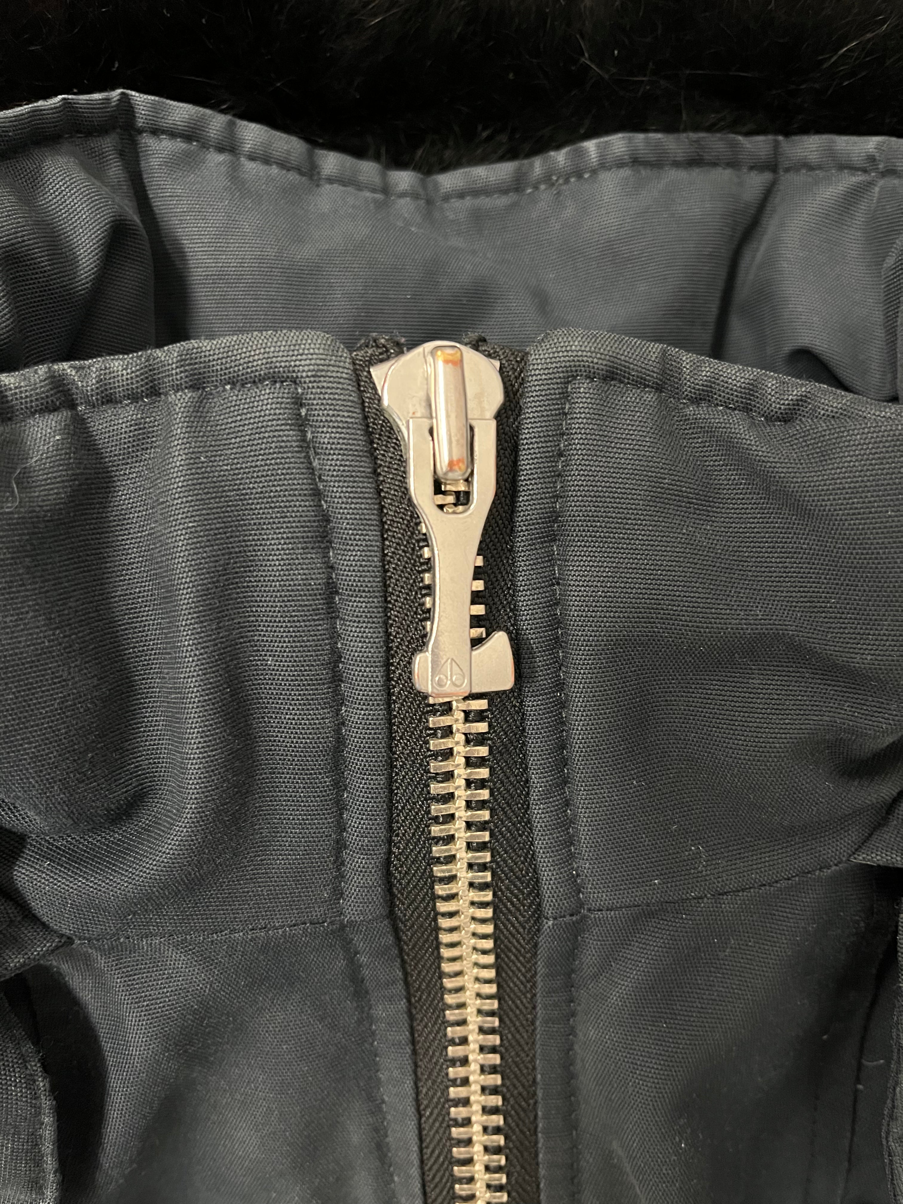 MOOSE KNUCKLES/Coat/S/Nylon/BLK/DEBBIE SHEARLING TRIM BOMBER view 3