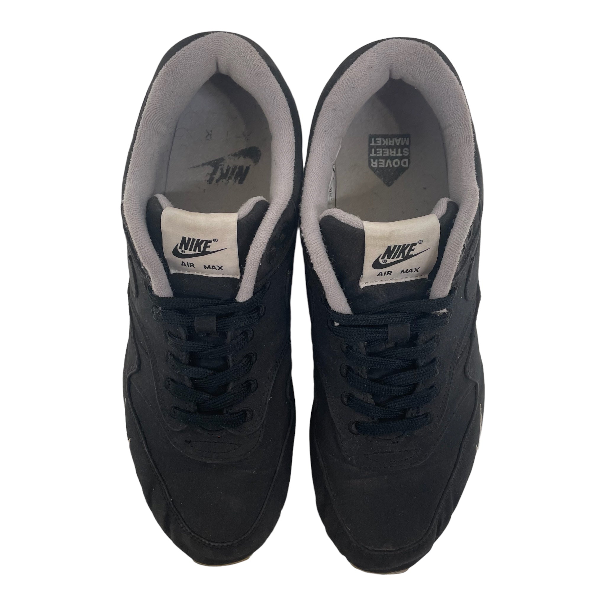 NIKE/Low-Sneakers/US 8.5/Nylon/BLK/Dover Street Market Air Max 1 view 2