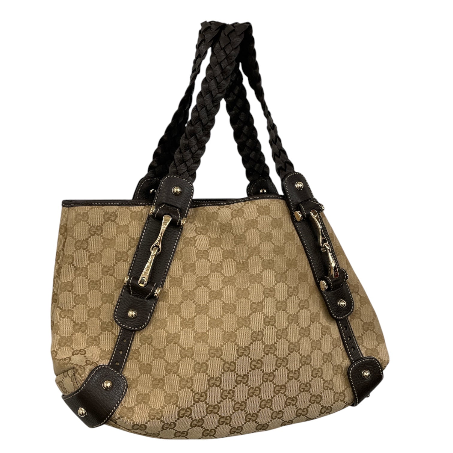 GUCCI/Hand Bag/Monogram/Cotton/BEG/Pelham shoulder bag view 1