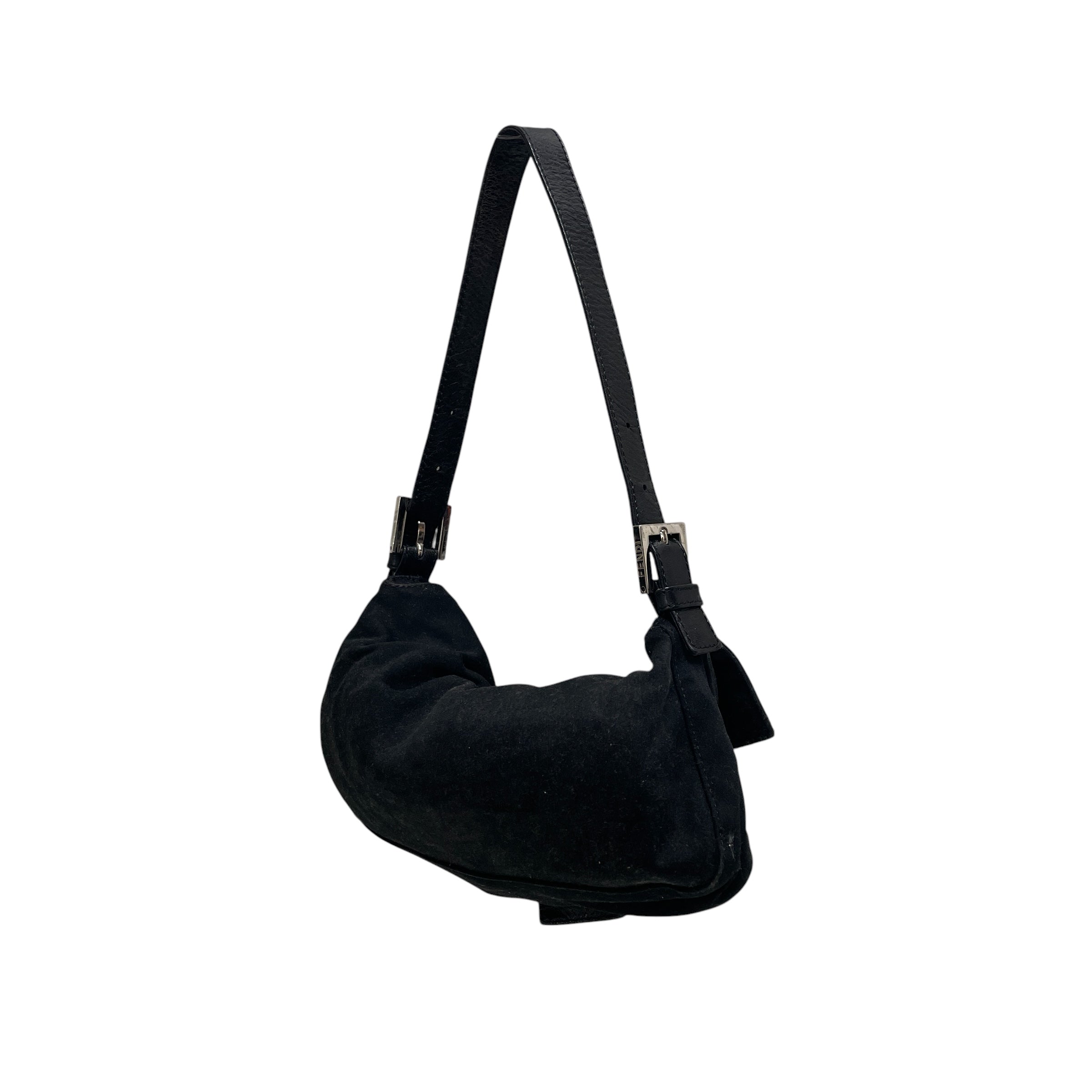 FENDI/Hand Bag/Cotton/BLK/M9Q8V96 view 2