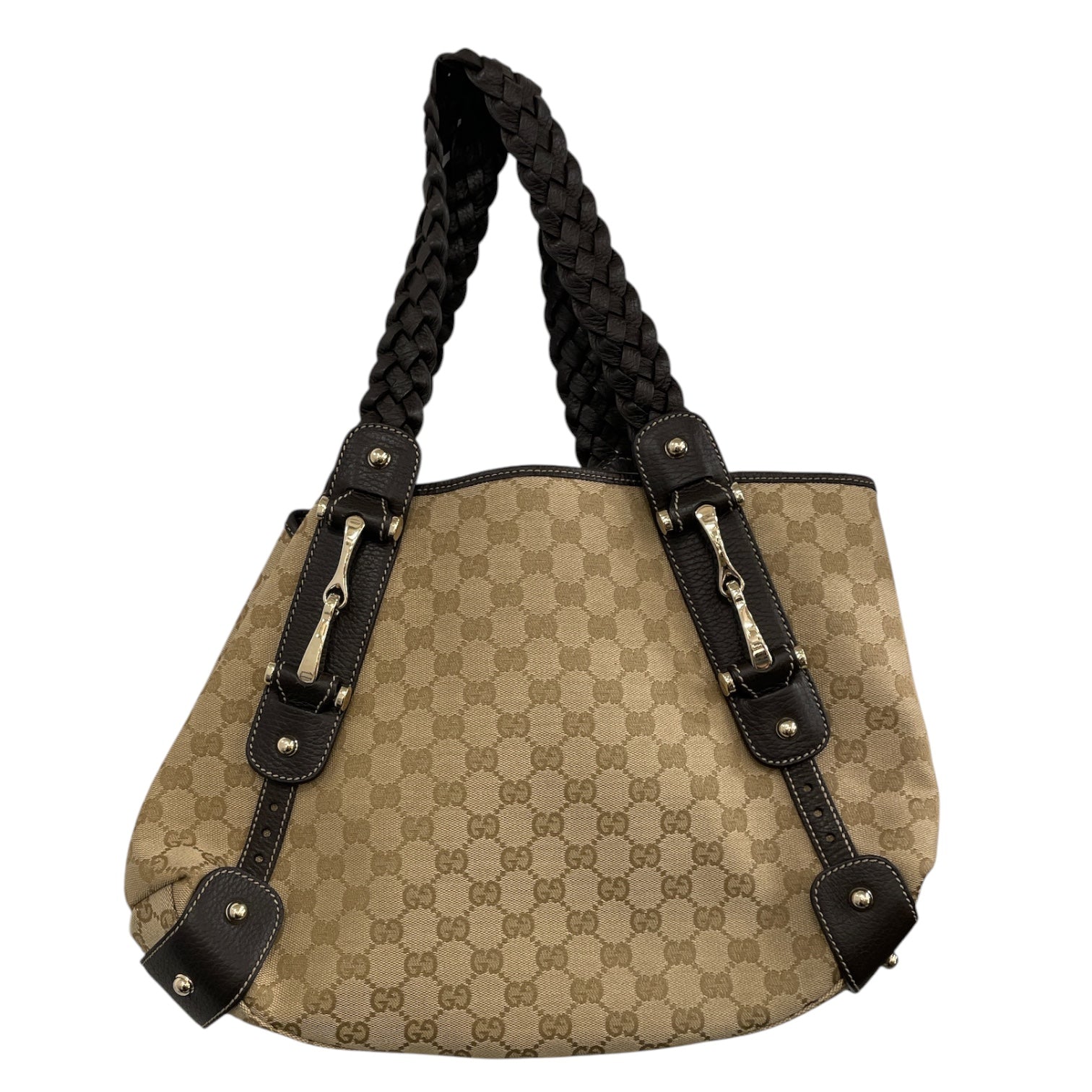 GUCCI/Hand Bag/Monogram/Cotton/BEG/Pelham shoulder bag view 2