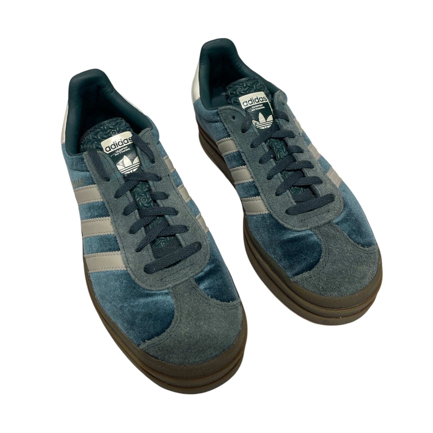 adidas/Low-Sneakers/US 8/Suede/GRN/Gazelle Bold Mineral Velvet view 1