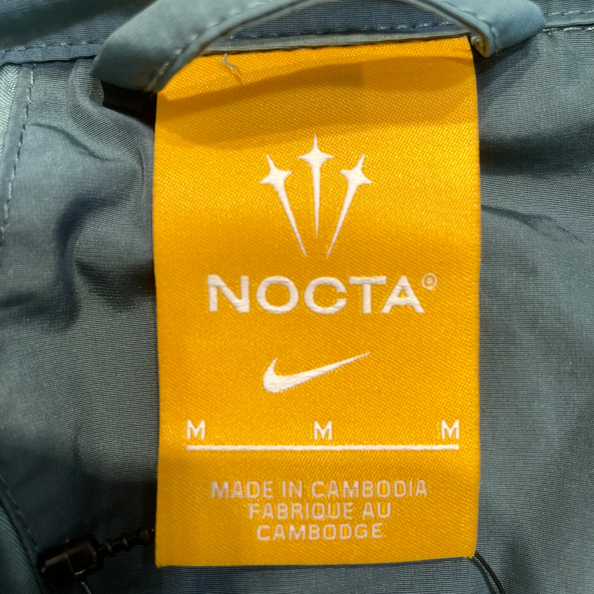 NIKE/NOCTA/Windbreaker/M/Nylon/BLU/NIKE X NOCTA TEAL BLAZER view 3