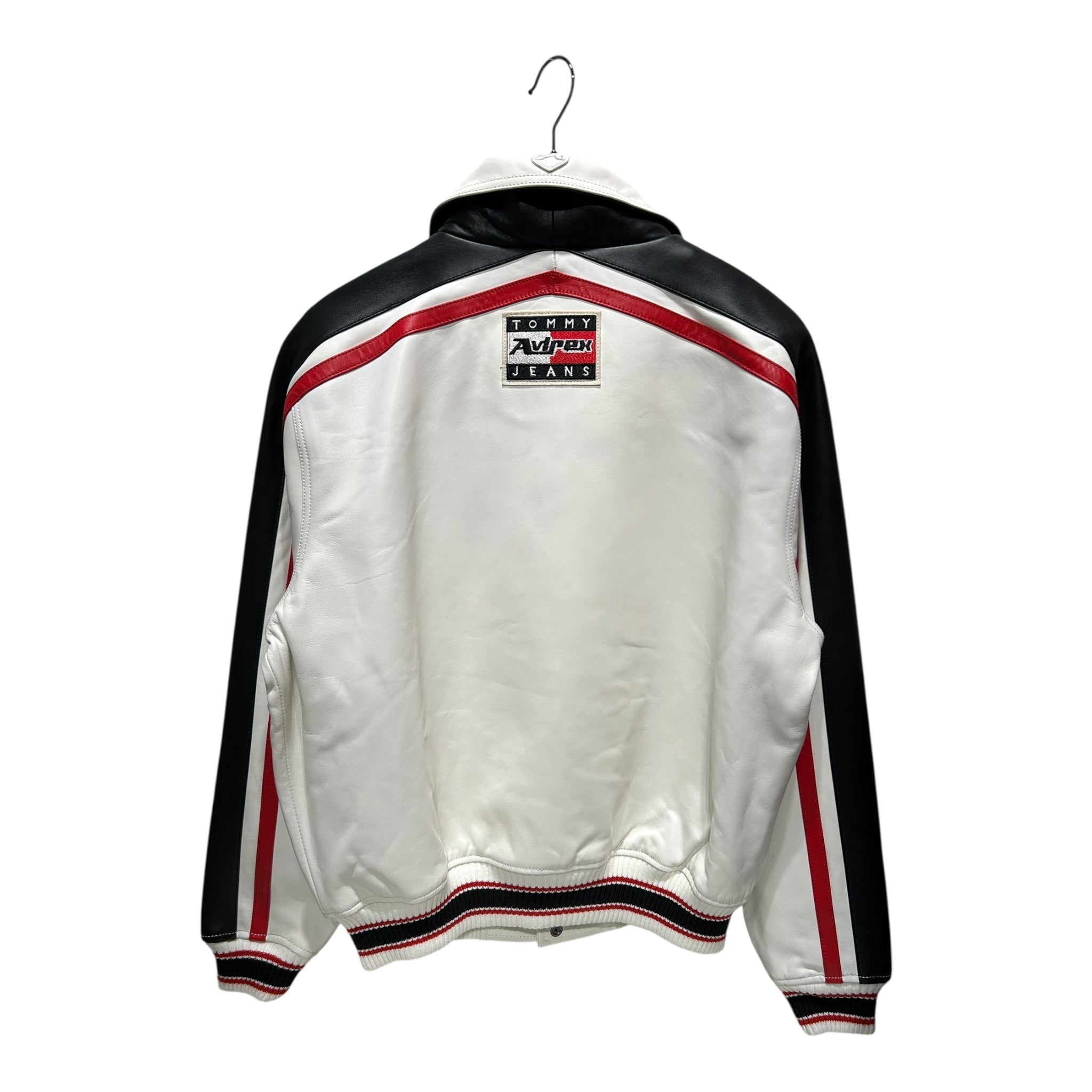 AVIREX/TOMMY JEANS/Leather Jkt/M/Leather/WHT/ view 2