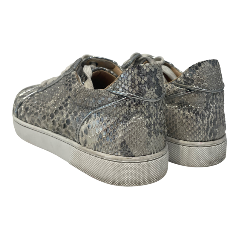 Christian Louboutin/Low-Sneakers/US 6/Animal Pattern/Leather/SLV/