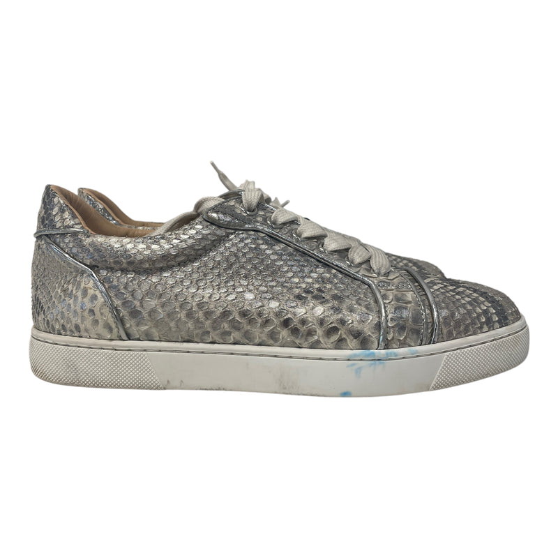 Christian Louboutin/Low-Sneakers/US 6/Animal Pattern/Leather/SLV/