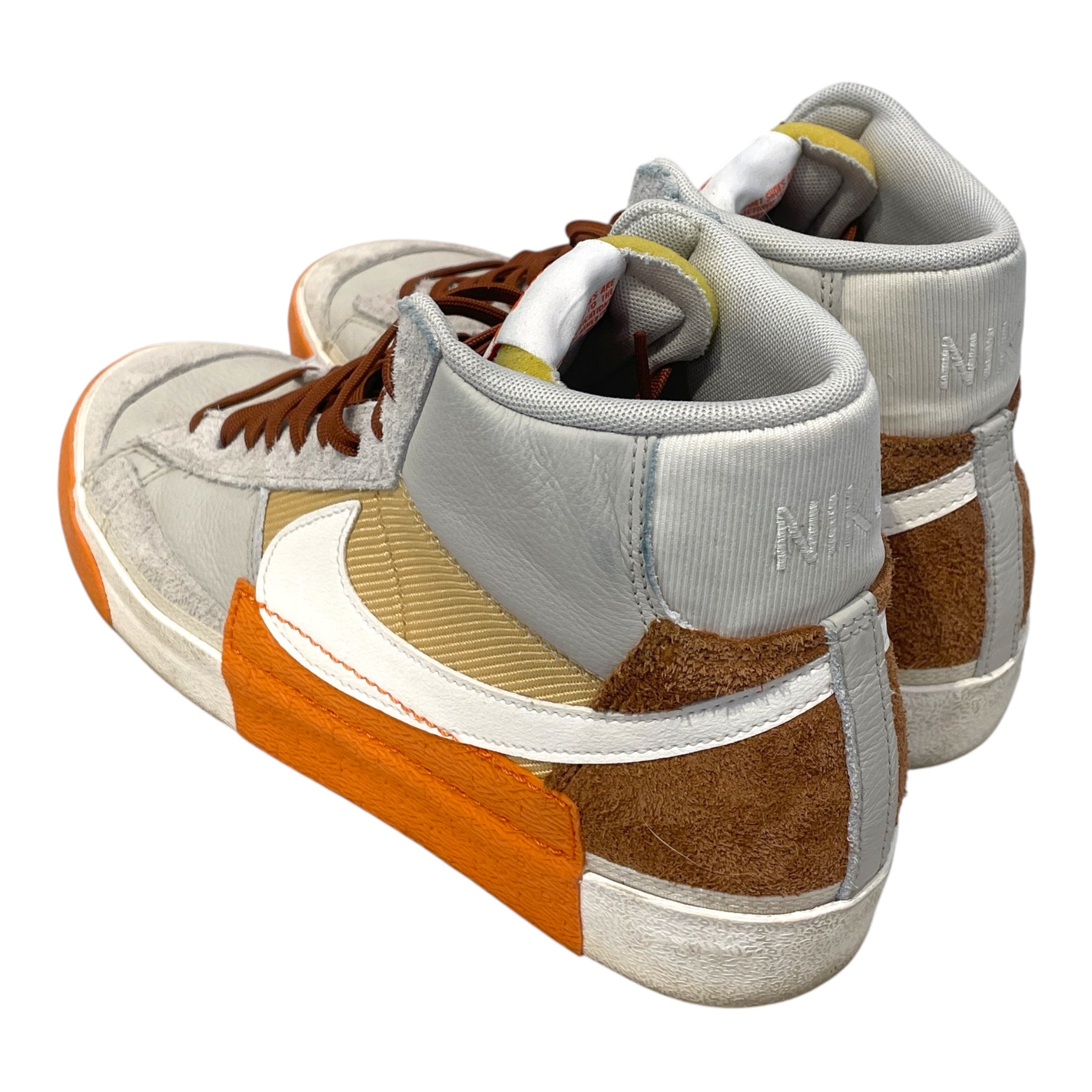NIKE/BLAZER 77 PRO CLUB/Hi-Sneakers/US 11.5/All Over Print/ORN/DQ7673-001 view 2