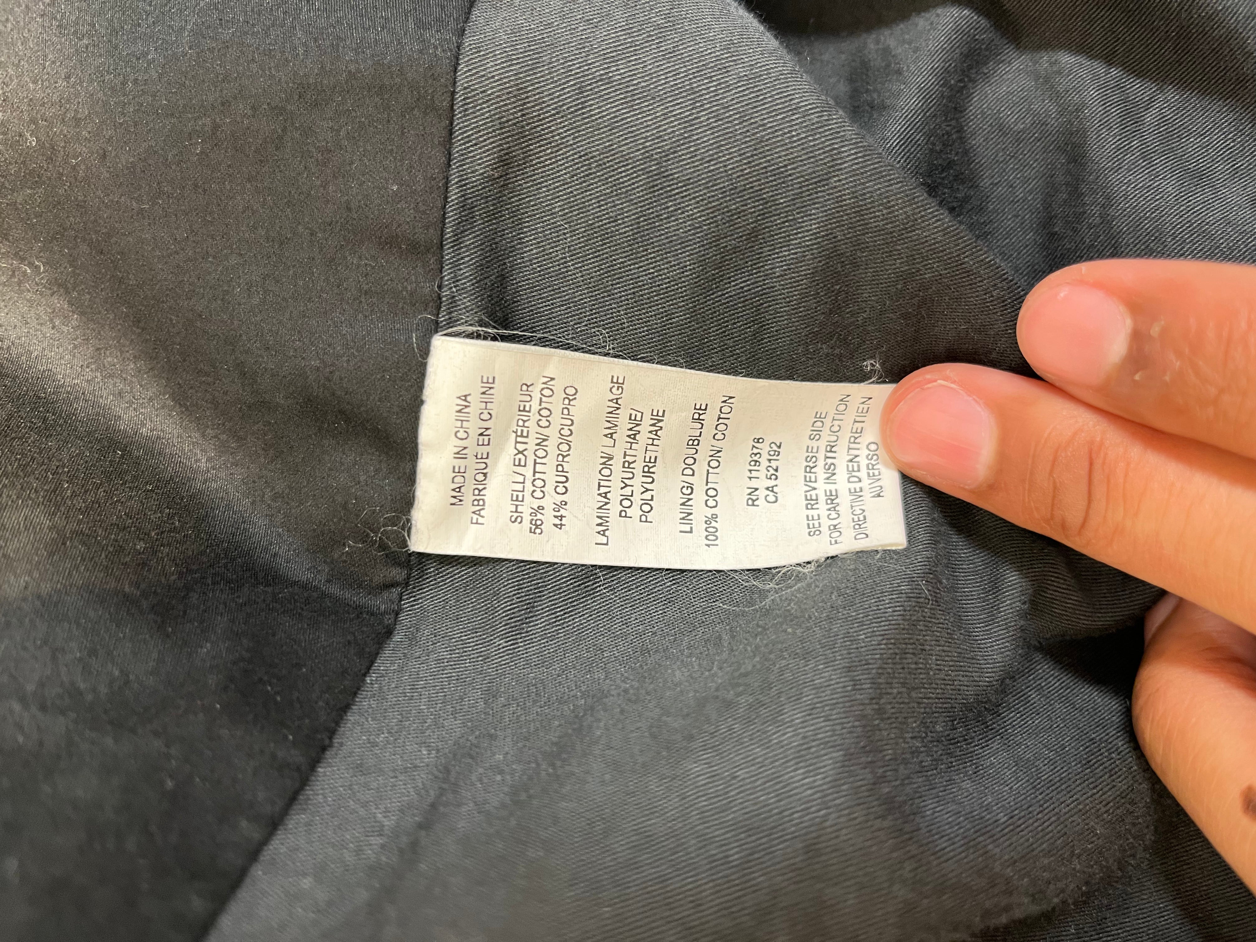 Helmut Lang/Trench Coat/M/Cotton/BLK/ view 4