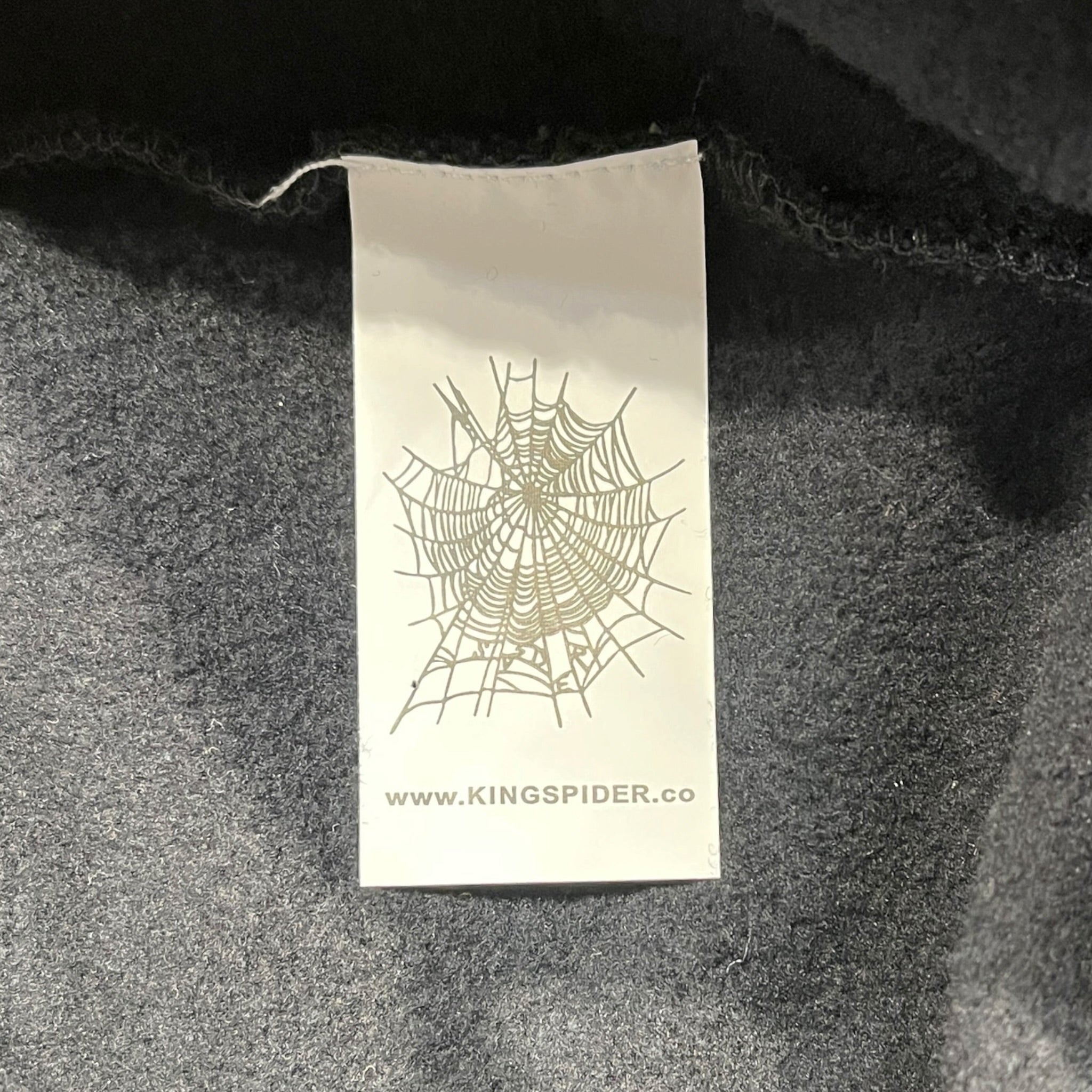Sp5der/Shorts/L/Cotton/BLK/FRONT EMBROIDERED GRAPHIC view 4
