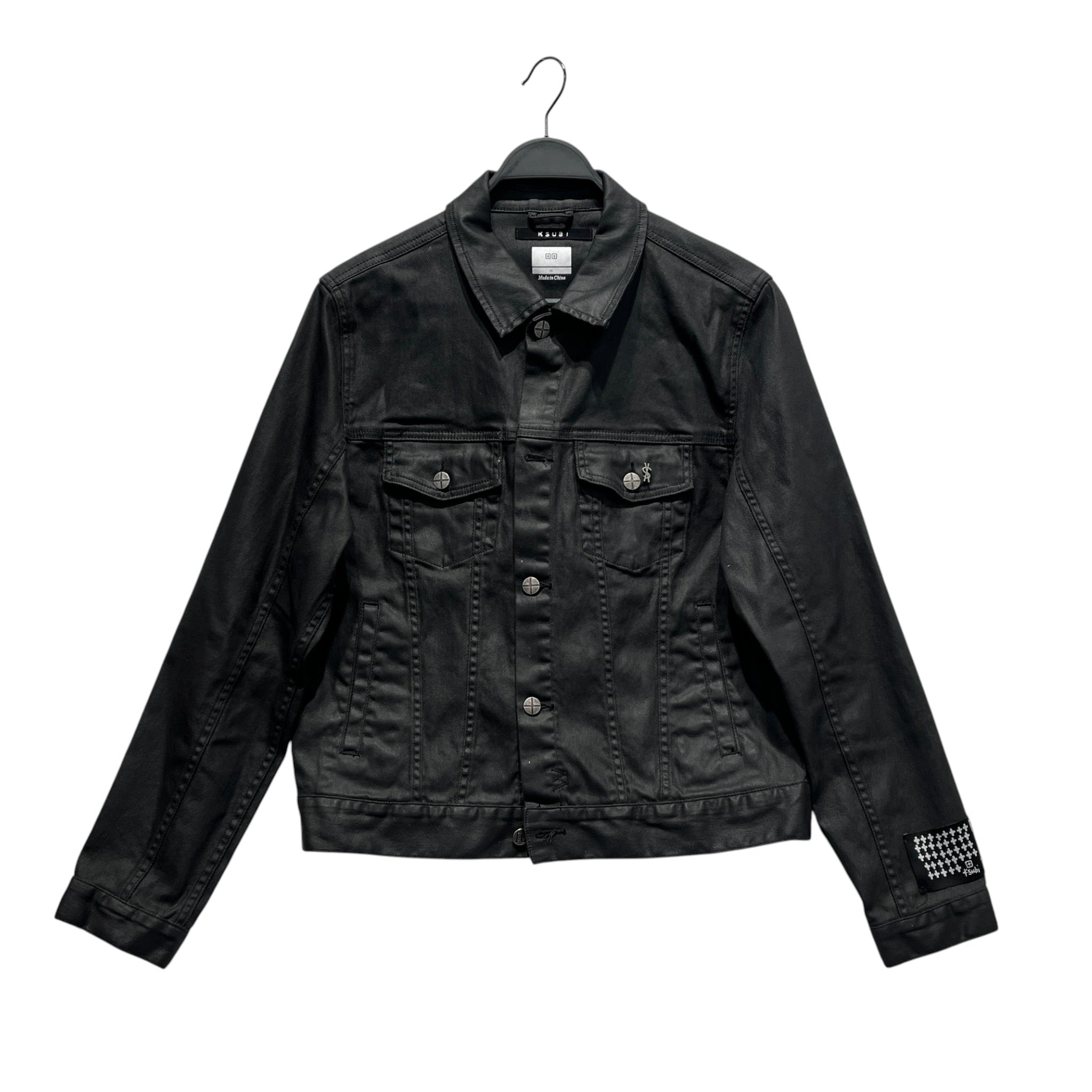 ksubi/Denim Jkt/M/Cotton/BLK/WAXED MATERIAL view 1
