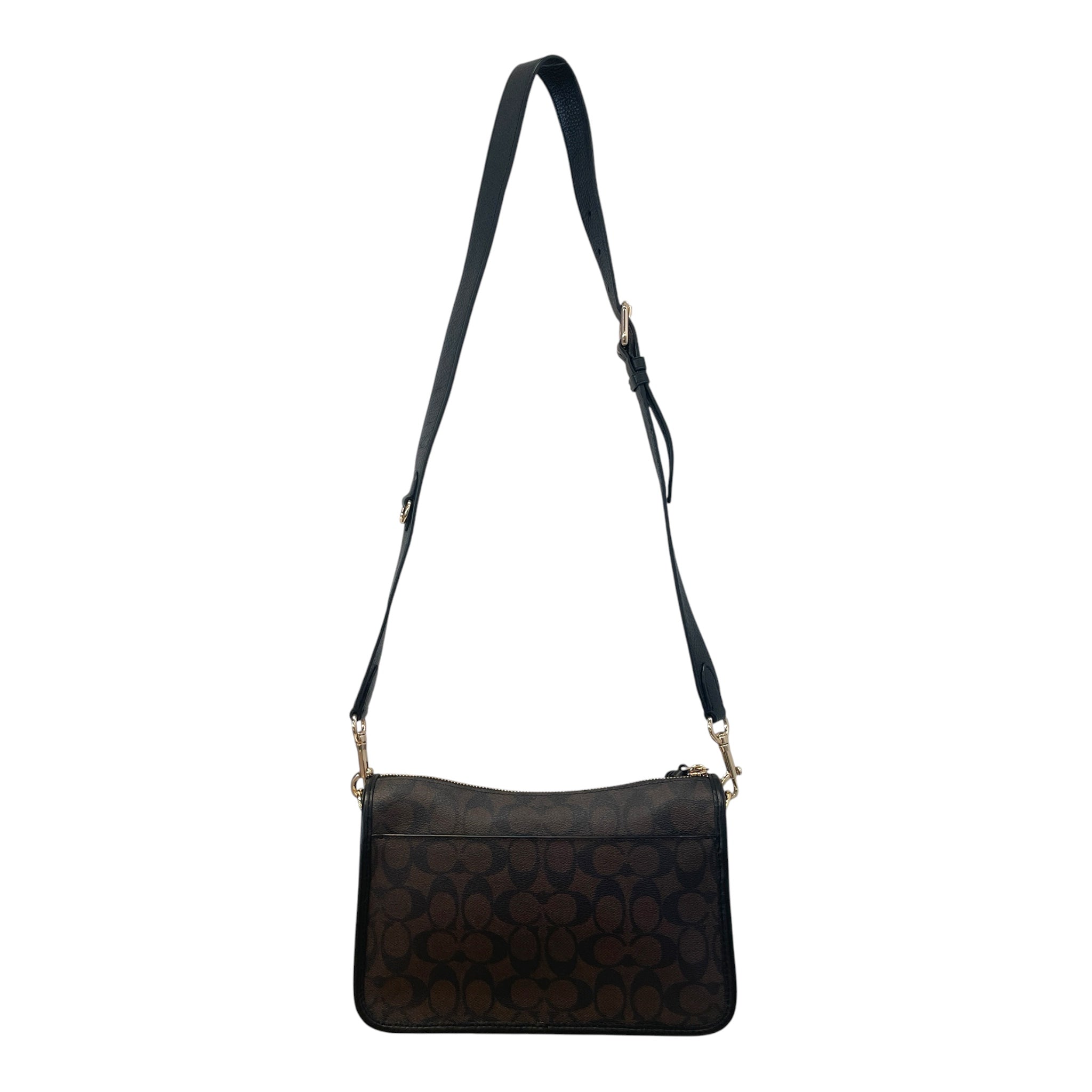 COACH/Cross Body Bag/Monogram/Leather/BRW/ view 2