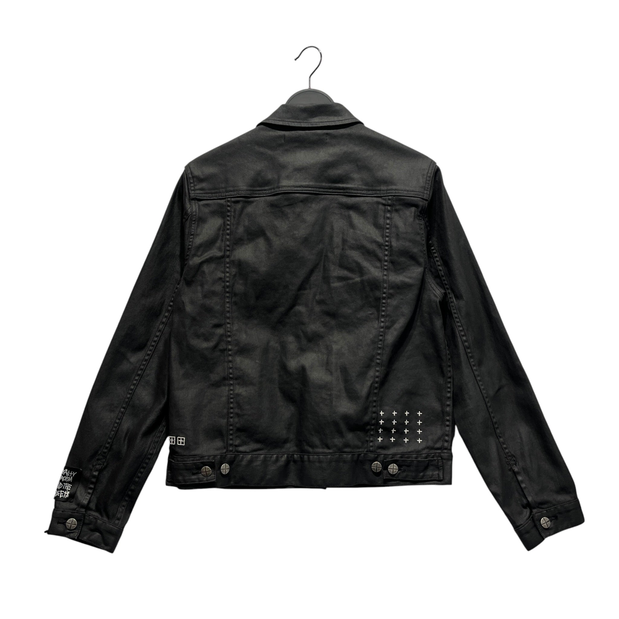 ksubi/Denim Jkt/M/Cotton/BLK/WAXED MATERIAL view 2