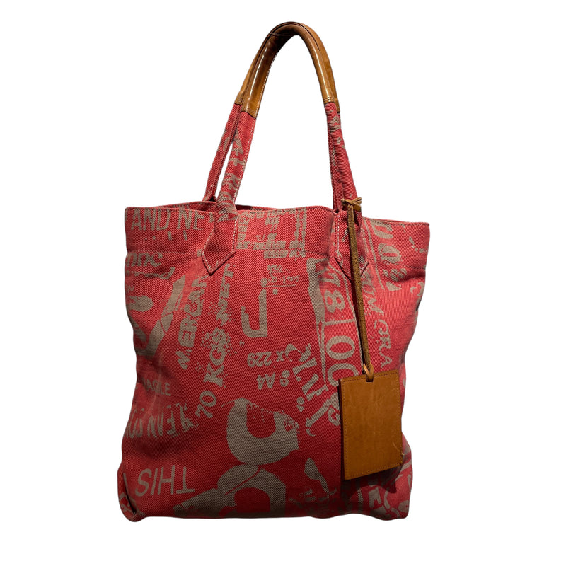 Vivienne Westwood/Hand Bag/Monogram/Cotton/MLT/