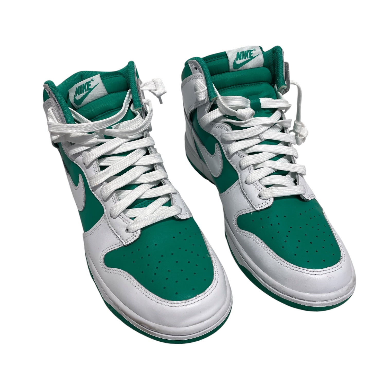 NIKE/DUNK HIGH RETRO BTTYS/Hi-Sneakers/US 9.5/Leather/GRN/DV0829-300 view 1
