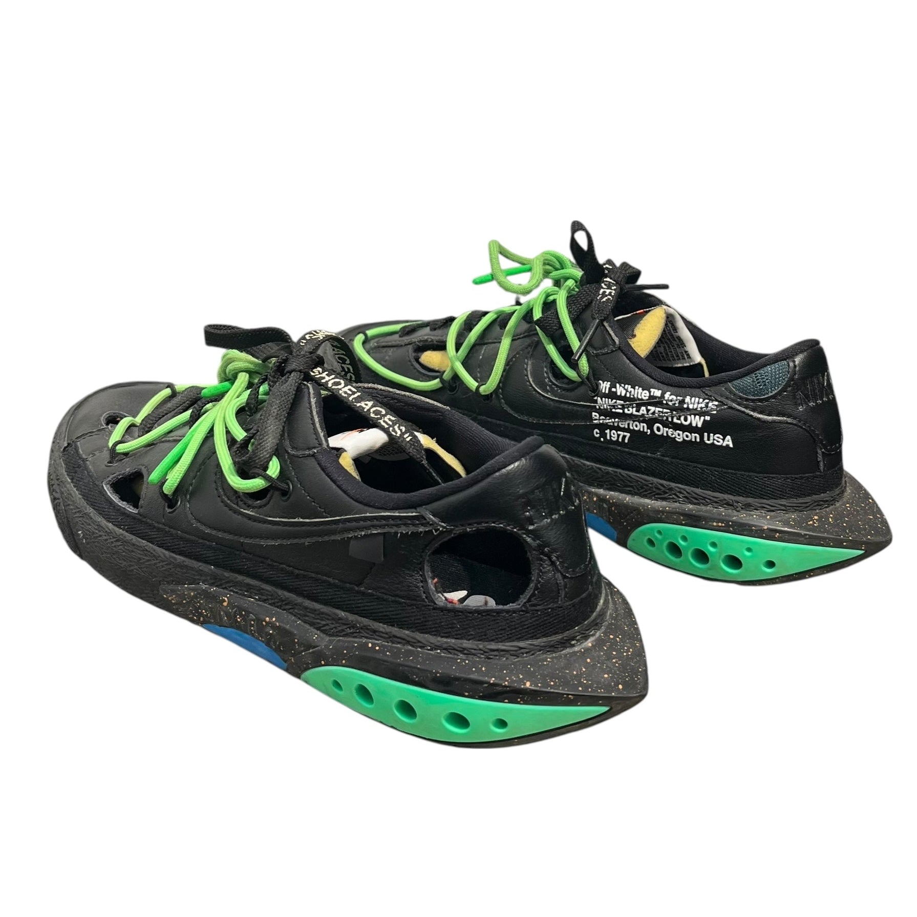 OFF-WHITE/Low-Sneakers/US 9.5/Leather/BLK/DH7863-001 view 2