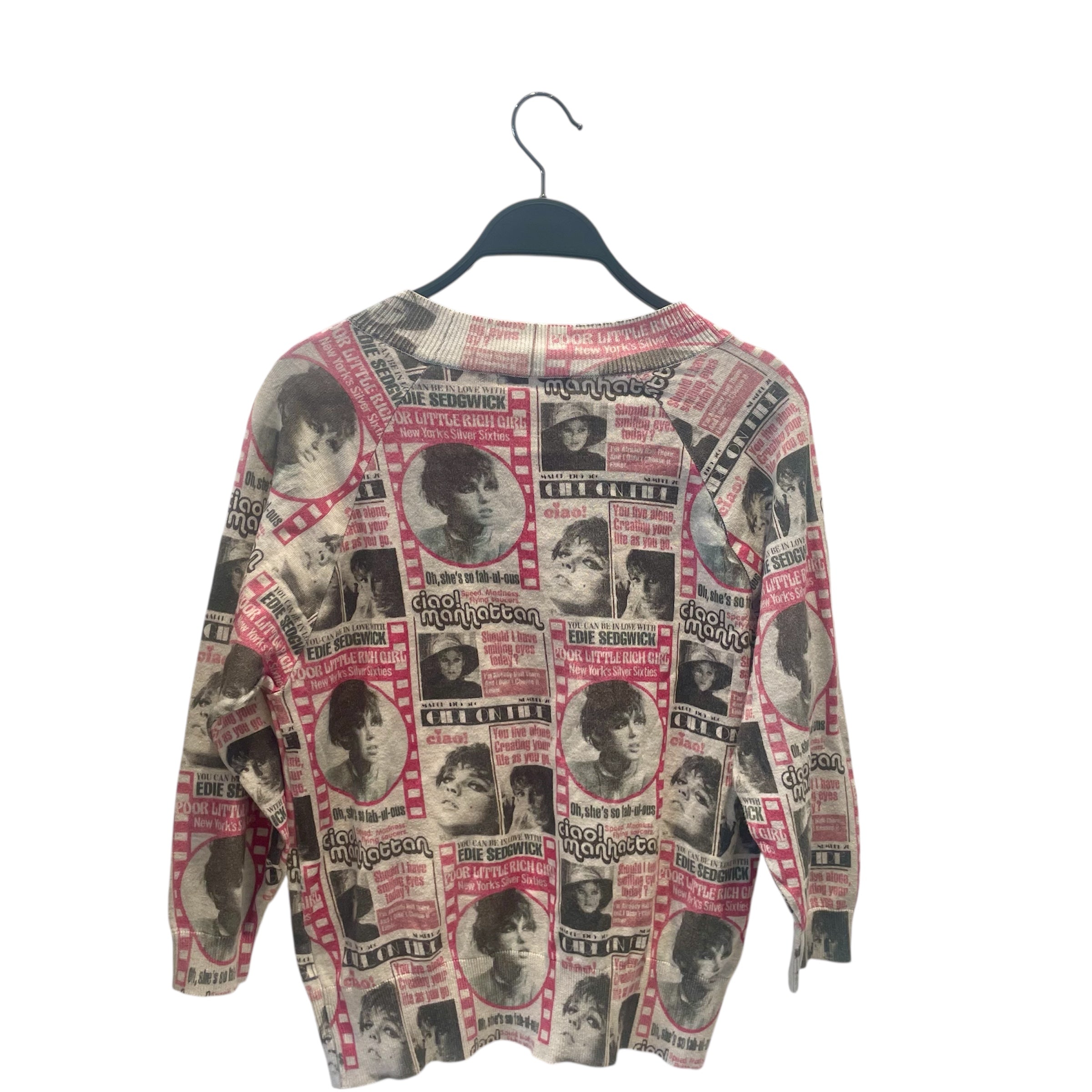HYSTERIC GLAMOUR/LS T-Shirt/FREE/Cotton/PNK/All Over Print/CIAO MANHATTAN MAGAZINE view 2