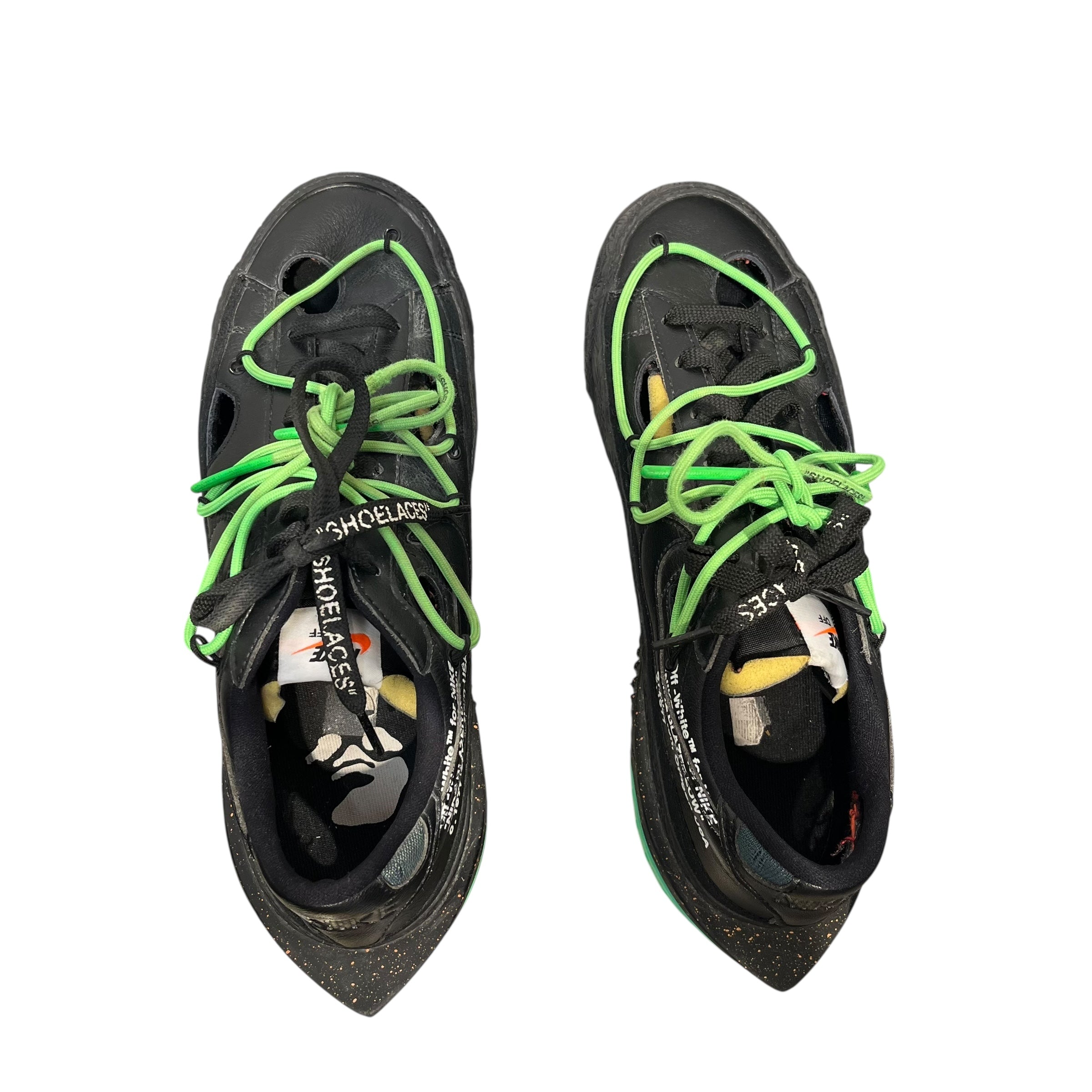 OFF-WHITE/Low-Sneakers/US 9.5/Leather/BLK/DH7863-001 view 4