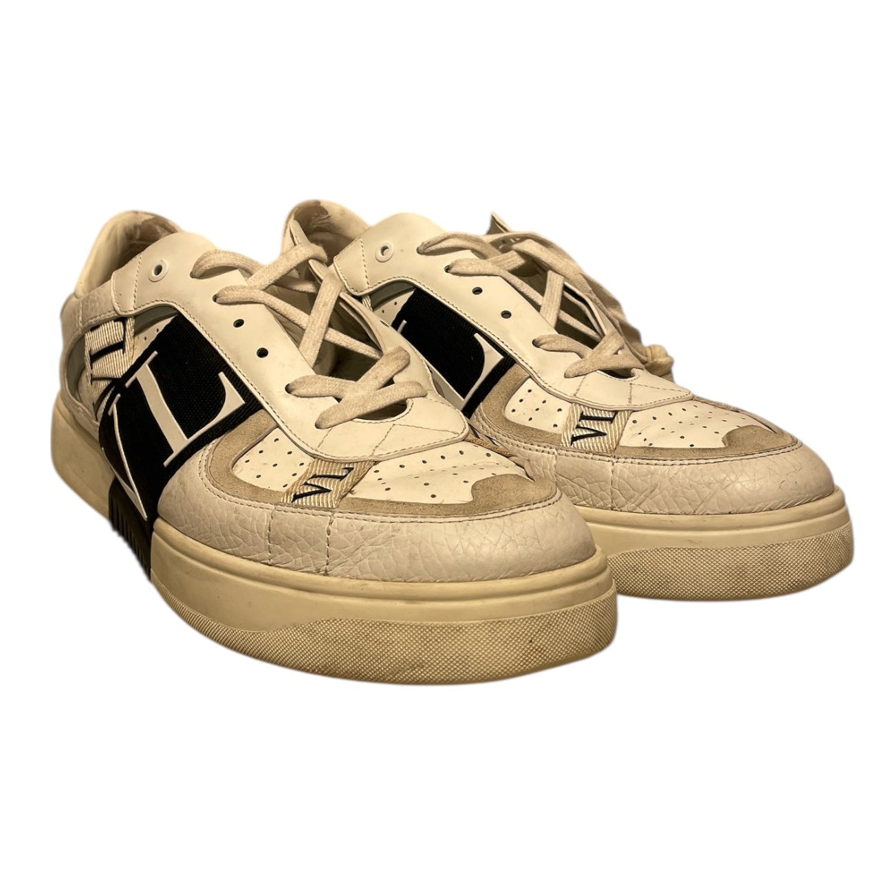 VALENTINO/Low-Sneakers/EU 45/Leather/WHT/V17N TRAINERS view 1