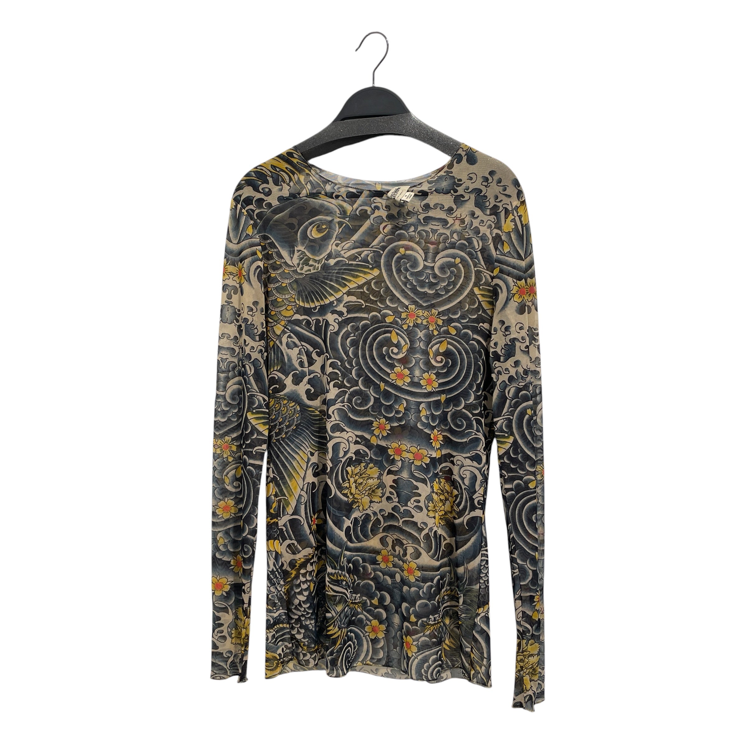 Jean Paul Gaultier/LS Cut & Sew/M/All Over Print/MLT/KOI FISH view 1